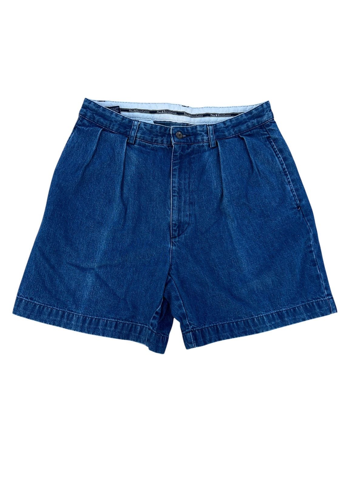 Polo Ralph Lauren Polo Ralph Lauren Denim Shorts Size US 32 / EU 48 - 1 Thumbnail