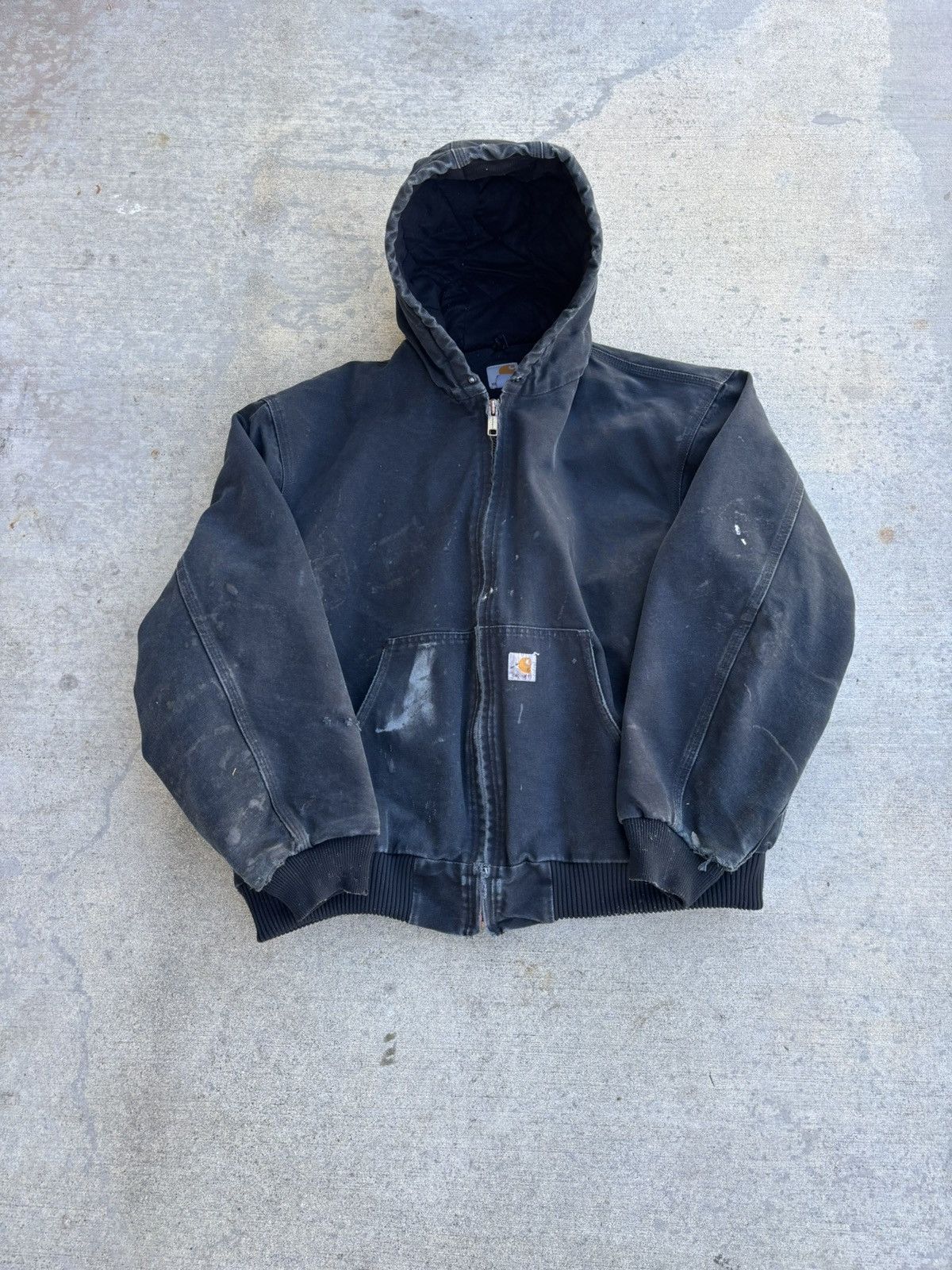 Carhartt Vintage 90s Carhartt Hooded Jacket Size US XXL / EU 58 / 5 - 1 Thumbnail