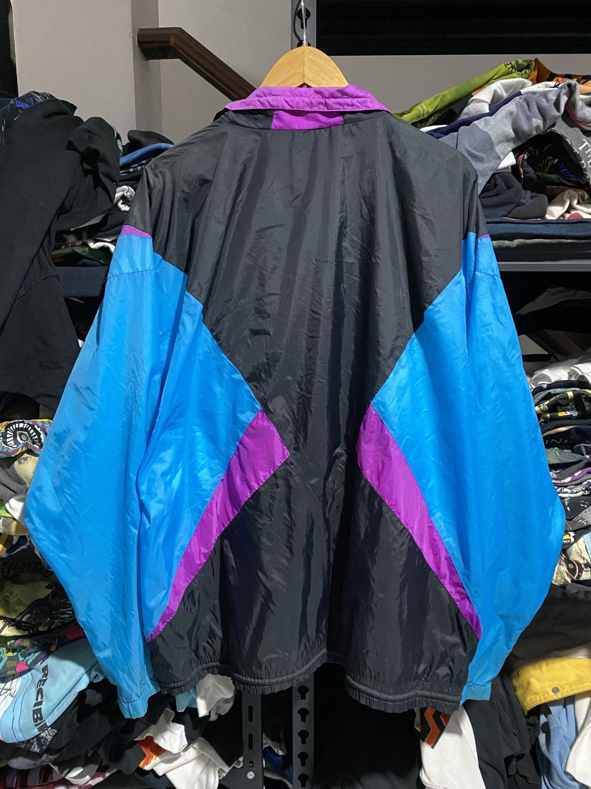 Nike VINTAGE 90S NIKE NYLON JACKET Size US XL / EU 56 / 4 - 2 Thumbnail