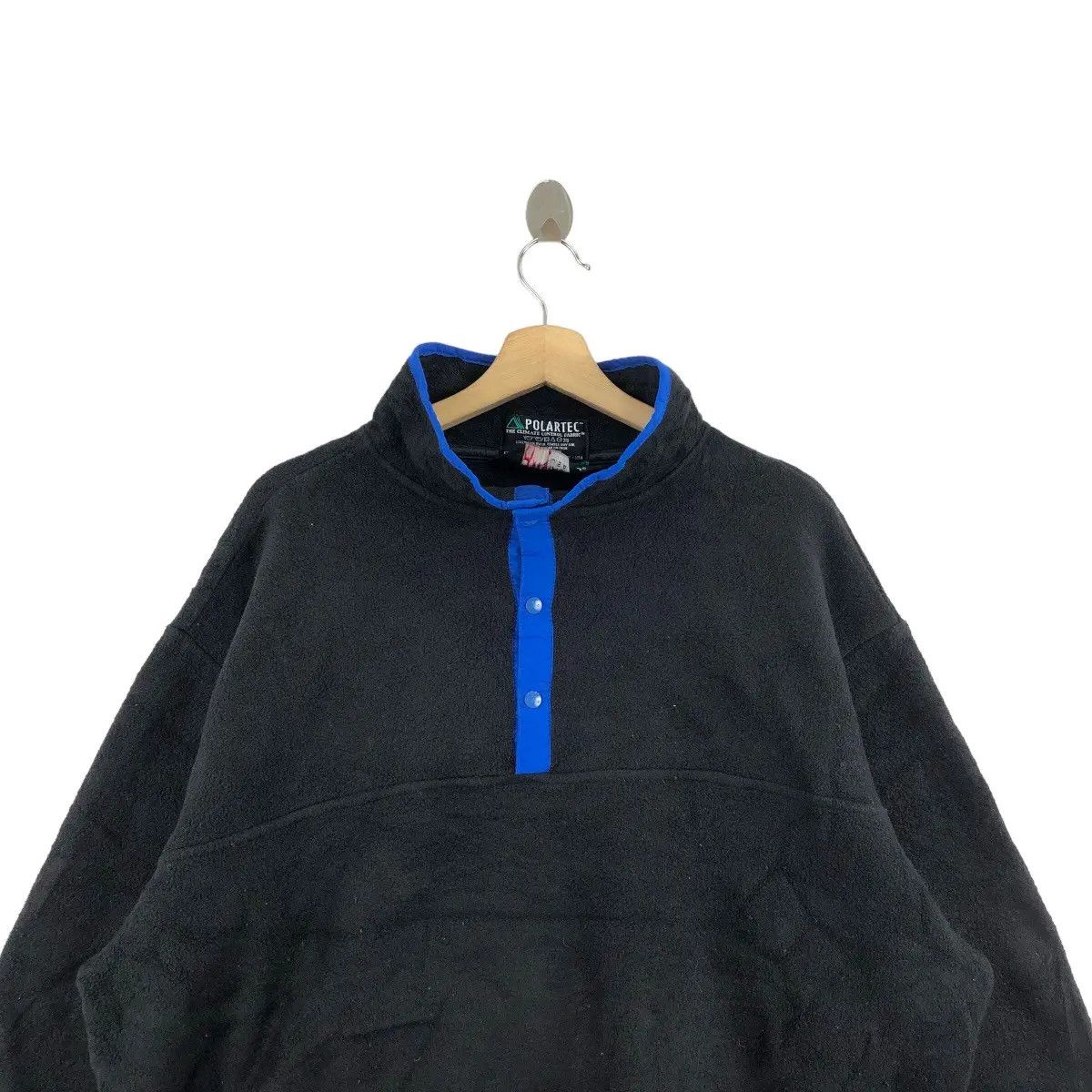 Vintage Vtg 90’ SPORTSMASTER USA x POLARTEC Snap Button Fleece Size US L / EU 52-54 / 3 - 4 Thumbnail