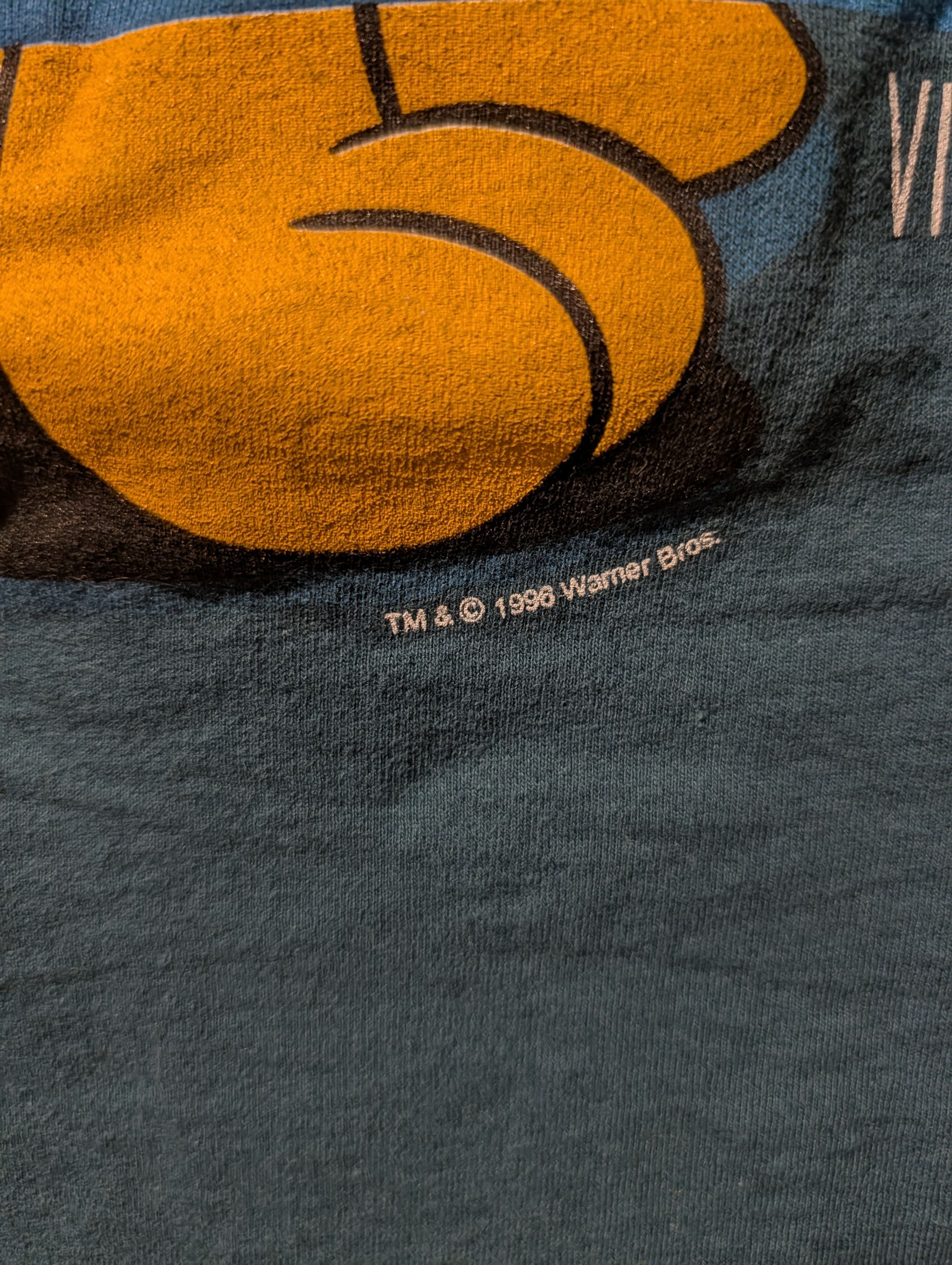 Warner Bros VTG 1996 Tweety Bird Virginia Beach Double Sided T Shirt Size US L / EU 52-54 / 3 - 3 Thumbnail