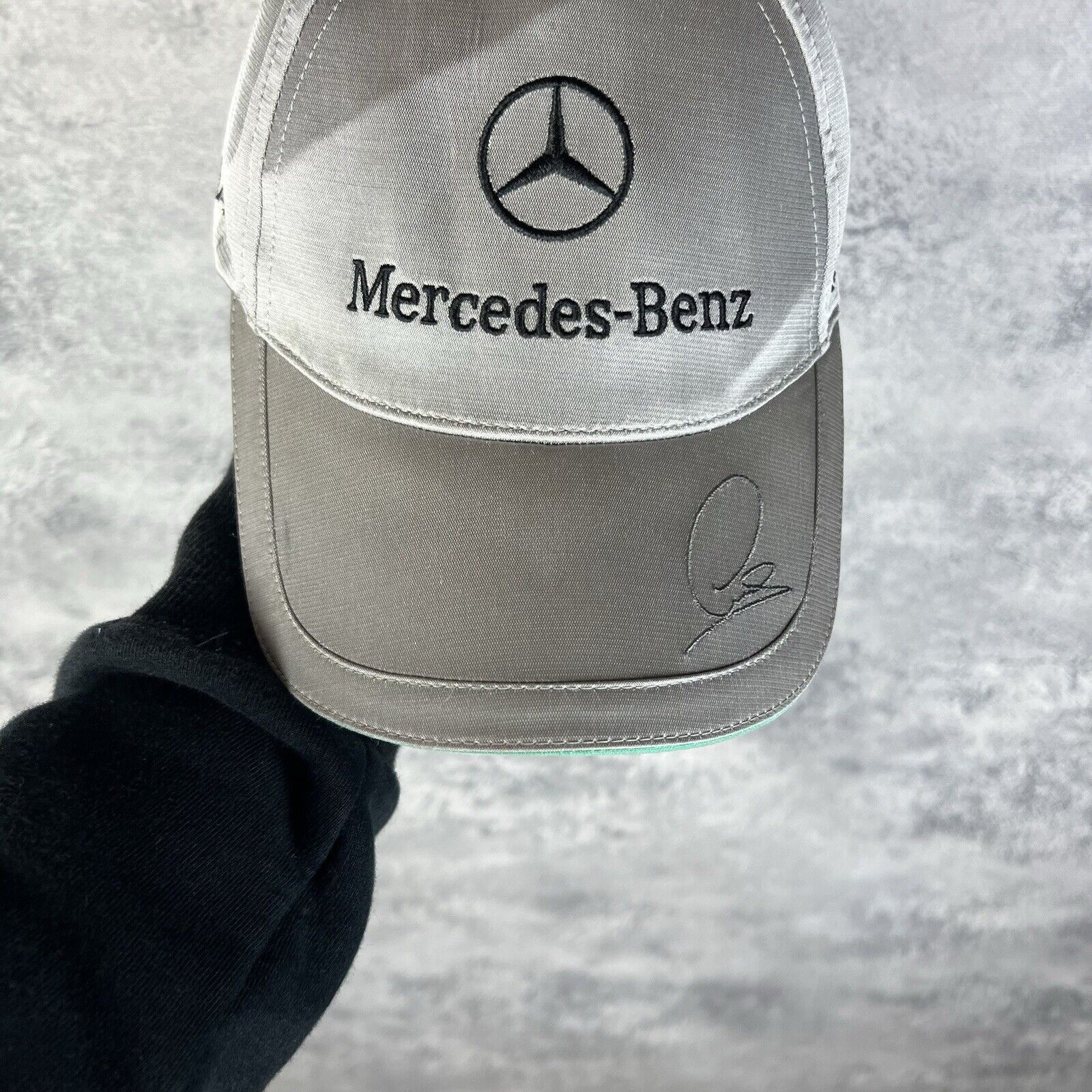 Mercedes-Benz Puma Mercedes Benz Lewis Hamilton Cap Men's Gray One Size ` Size ONE SIZE - 3 Thumbnail