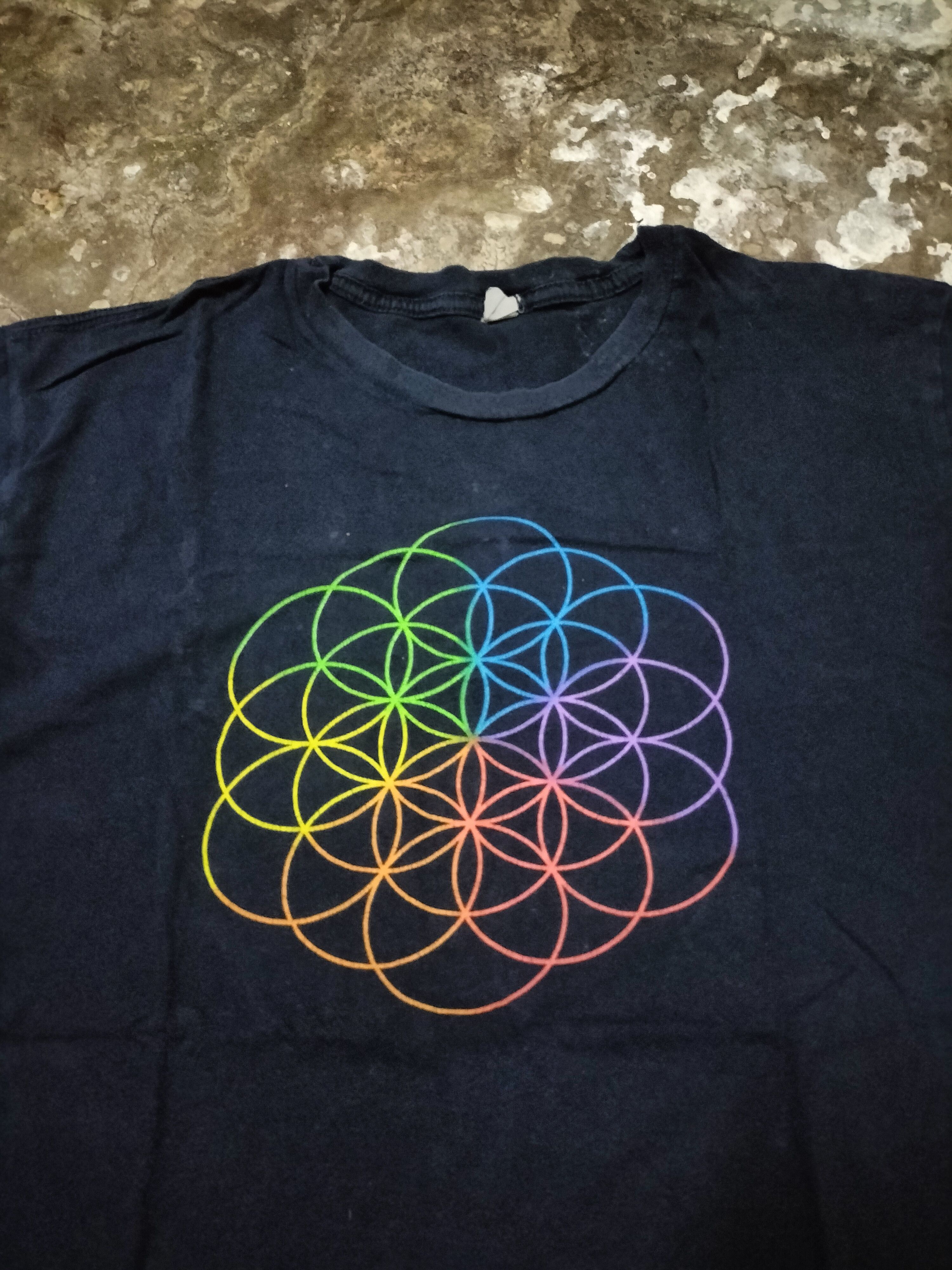 Band Tees Cold Play World Tour Head Of Dreams San Francisco 2016 LGBT Size US M / EU 48-50 / 2 - 2 Thumbnail