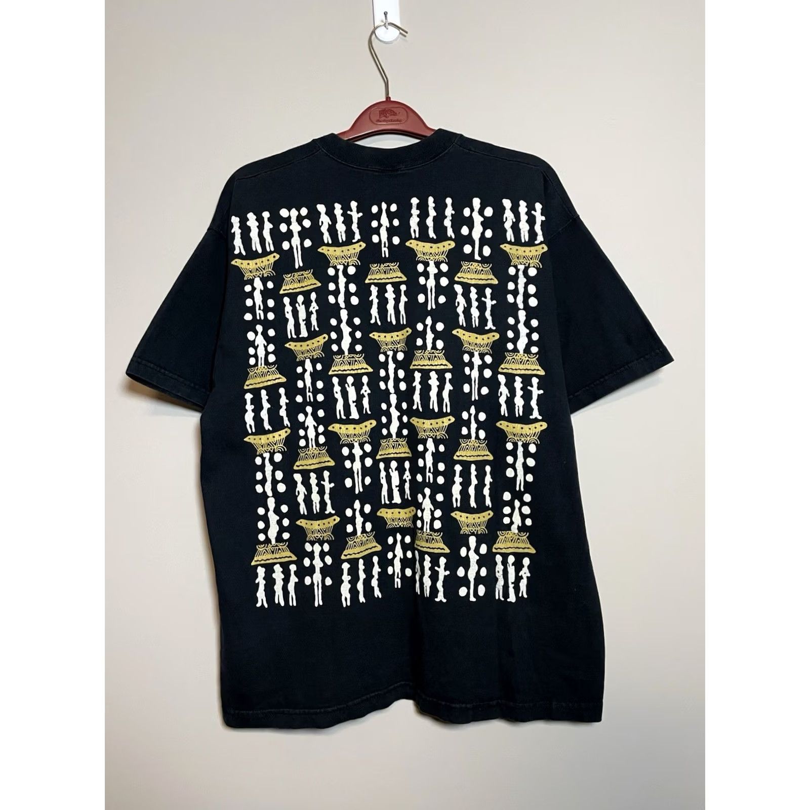 CO VINTAGE Irie Shirt Co African American Culturewear Shirt Mens XL Graphic 90s T-Shirt Black Cotton Short Sleeve Crew Neck Size US XL / EU 56 / 4 - 4 Thumbnail