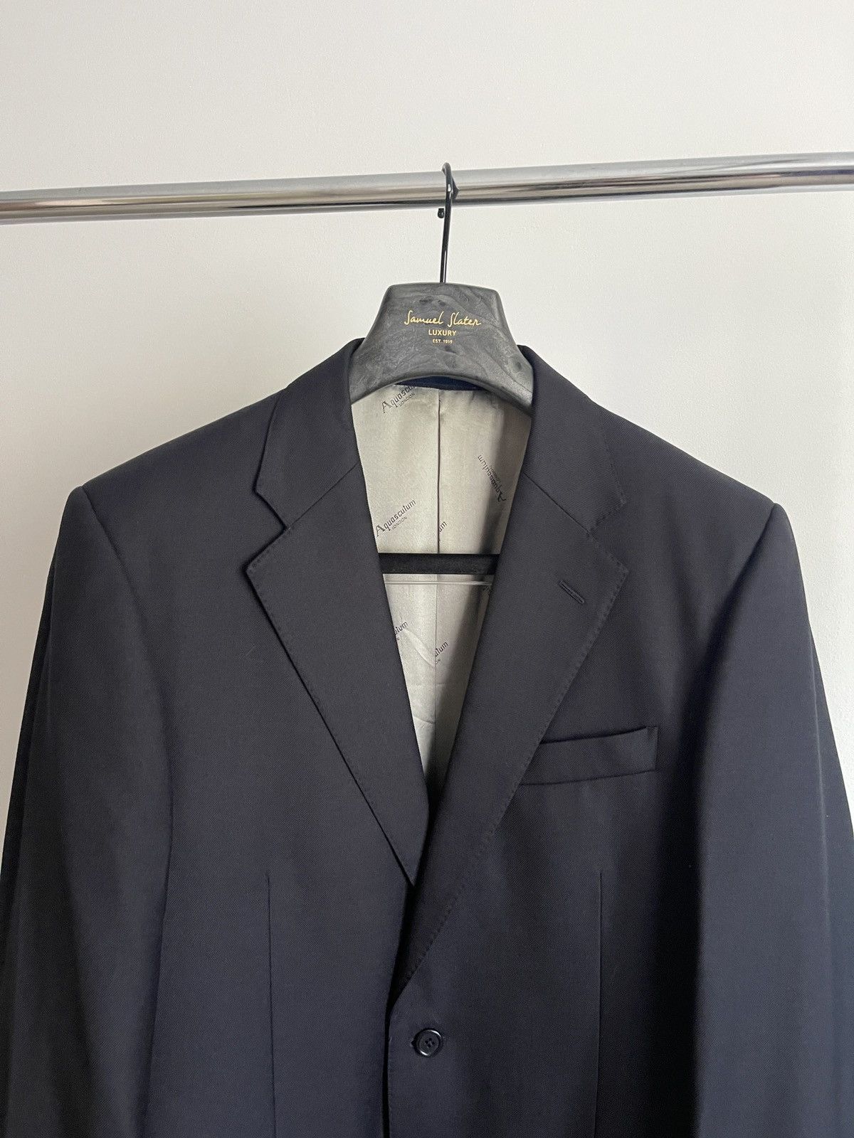 Aquascutum Vintage aquascutum blazer wool classic jacket 42R Size 42R - 2 Thumbnail
