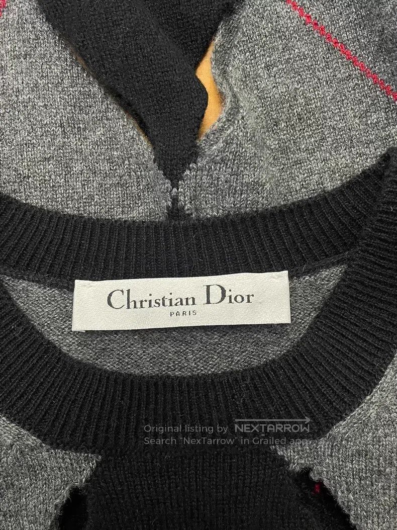 Dior Dior 25 Early Spring Black and Gray Colour-blocked Hollow Size S / US 4 / IT 40 - 4 Thumbnail