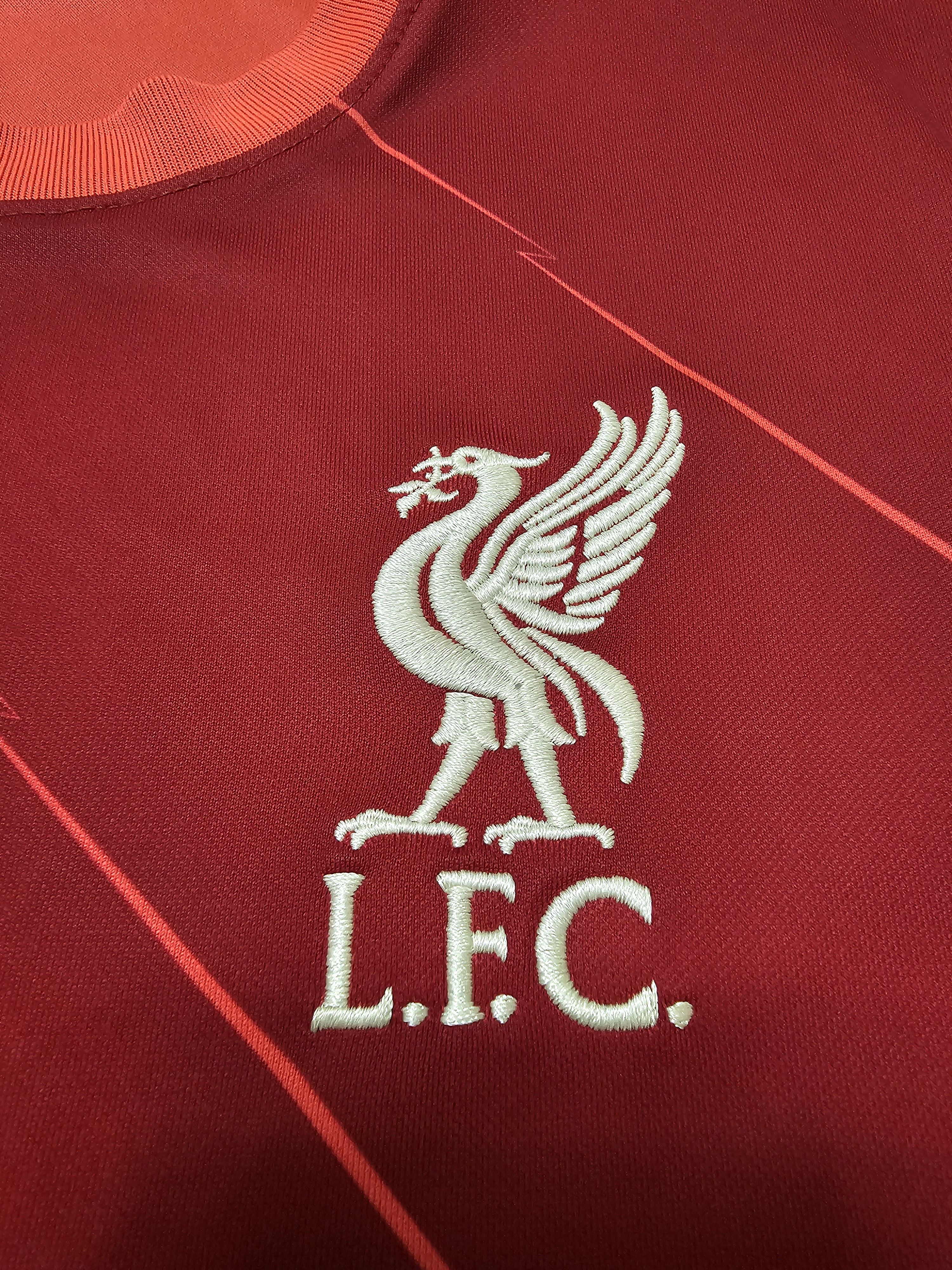 All Sport × Nike LIVERPOOL 2021 2022 HOME FOOTBALL SHIRT SOCCER JERSEY Size US S / EU 44-46 / 1 - 4 Thumbnail