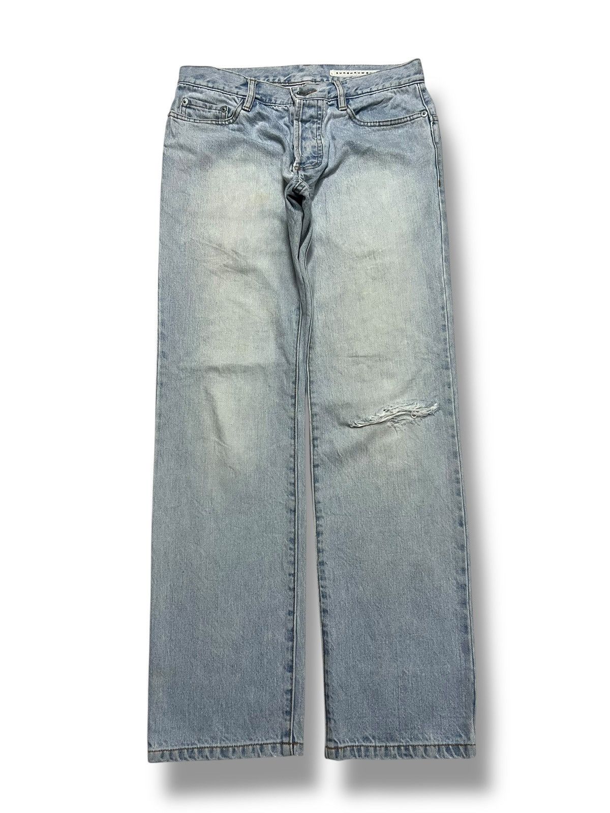 Issey Miyake Sunaokuwahara By Isey Miyaki Japan Buckle Back - Distressed Size US 30 / EU 46 - 2 Thumbnail