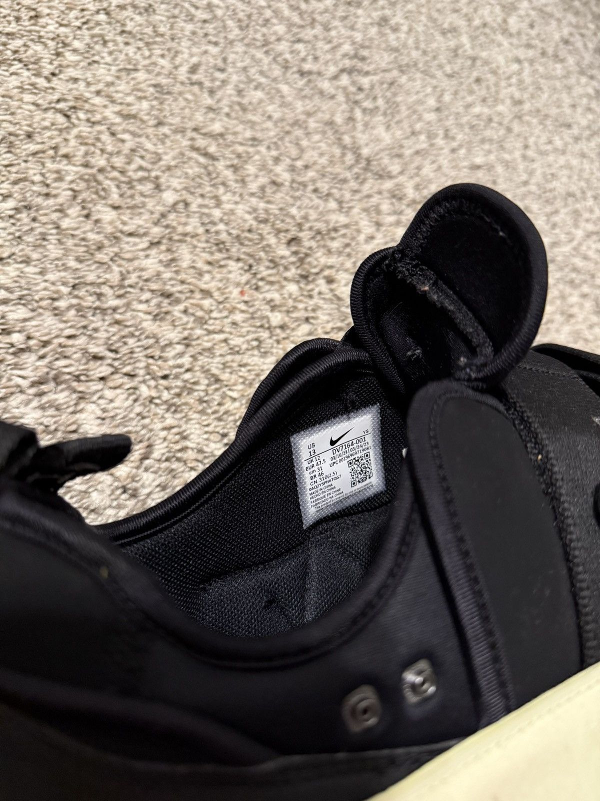 Cactus Plant Flea Market × Nike Nike Cactus Plant Flea Market Air Flea 2 Black Size 13 Size US 13 / EU 46 - 8 Thumbnail