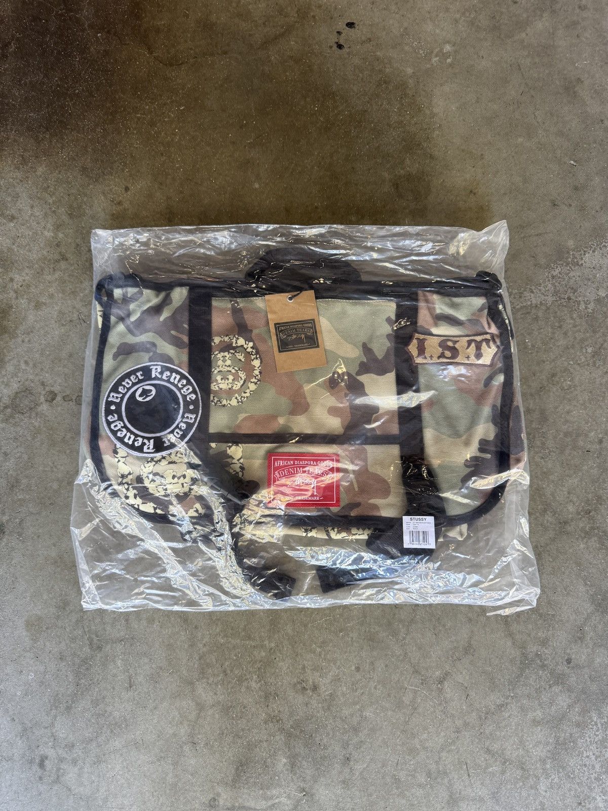 DENIM TEARS × Stussy DS Denim Tears Stussy Messenger Bag