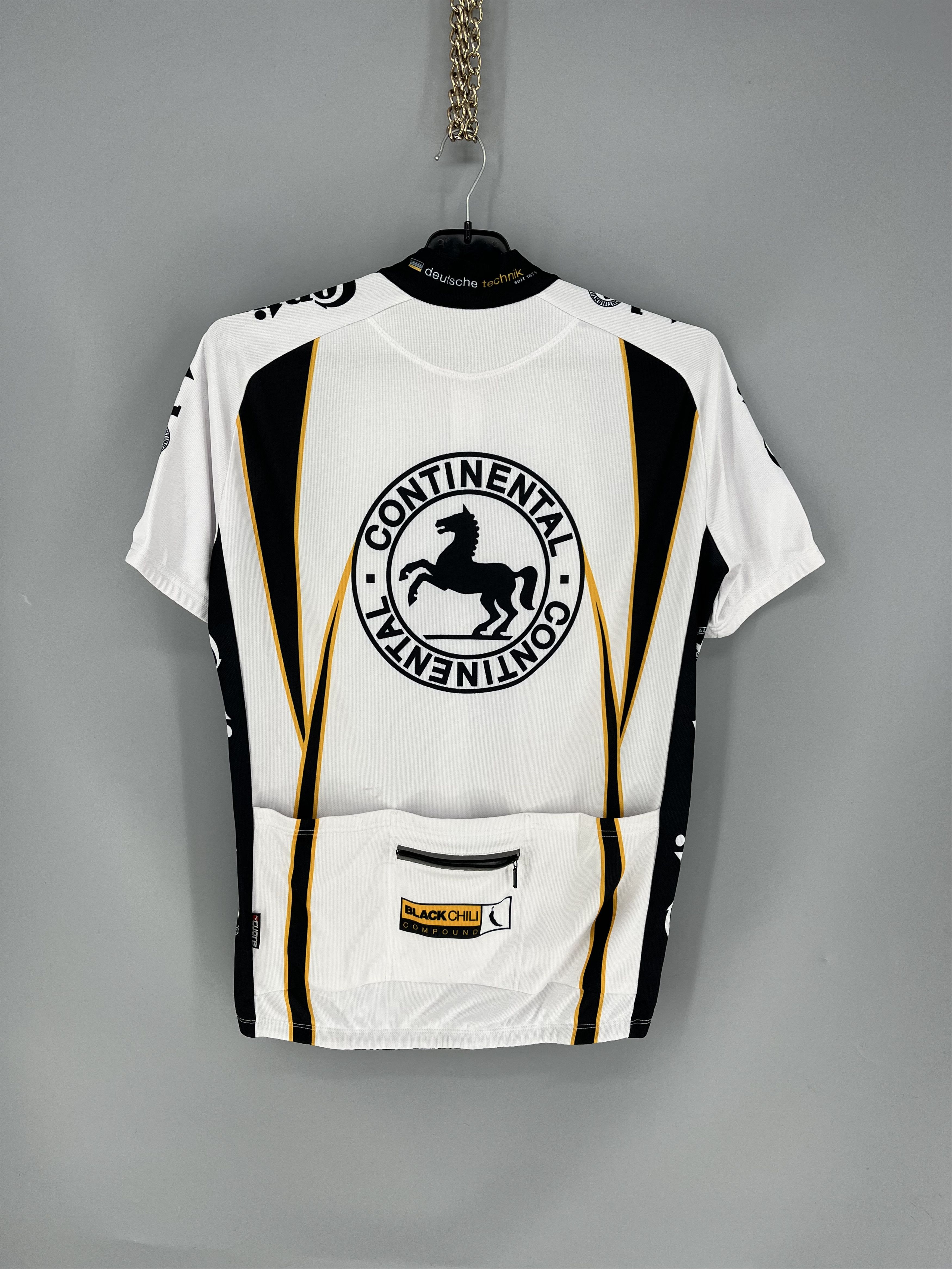 Vintage Continental Cuore Cycling Top Jersey White Size M Size US M / EU 48-50 / 2 - 12 Thumbnail