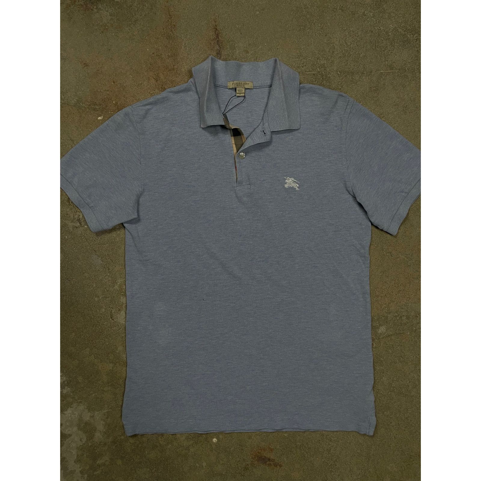 Burberry Burberry Monogram Polo Blue Small Used Size US S / EU 44-46 / 1 - 1 Thumbnail