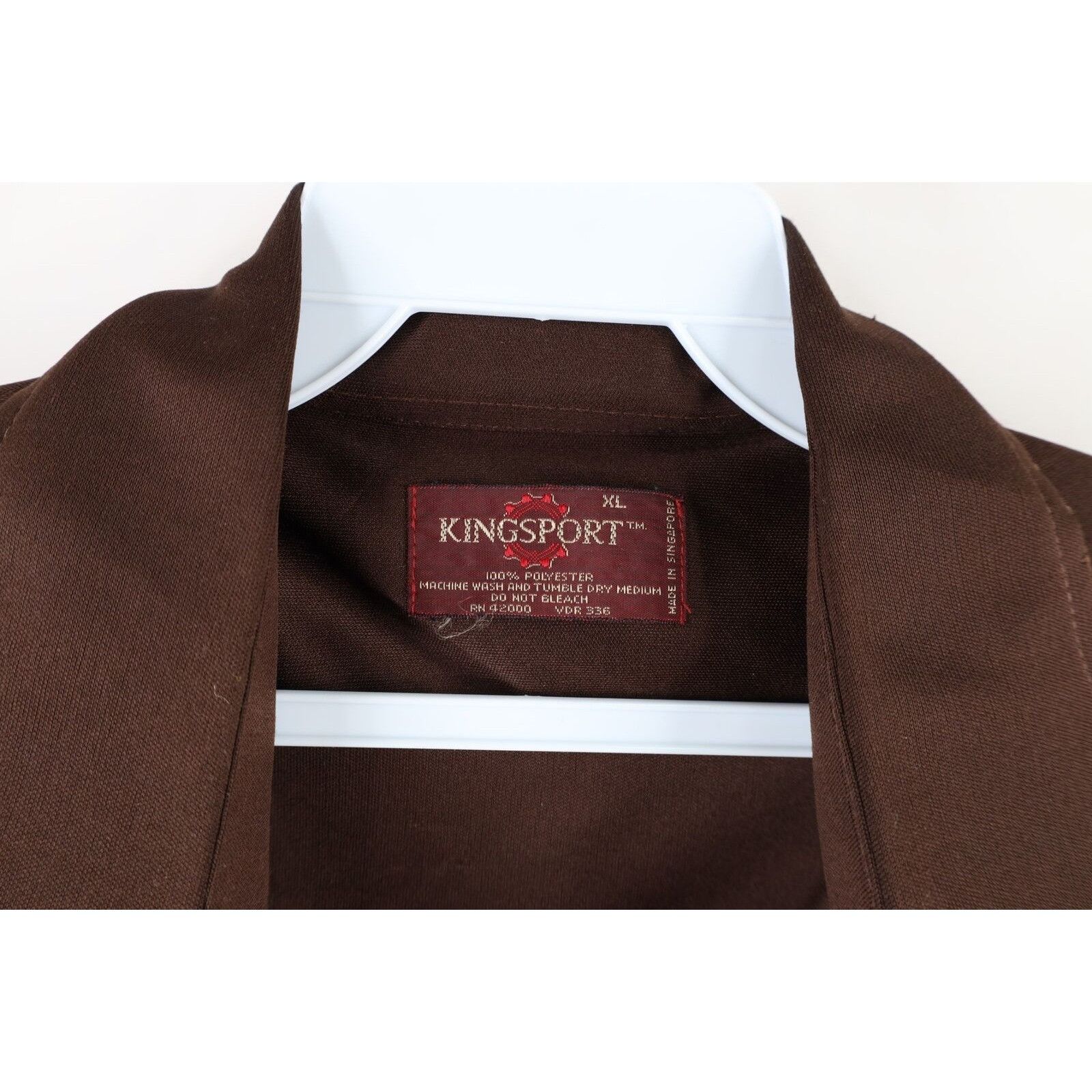 Vintage Vintage 70s Streetwear Knit Collared Button Shirt Size US XL / EU 56 / 4 - 6 Thumbnail
