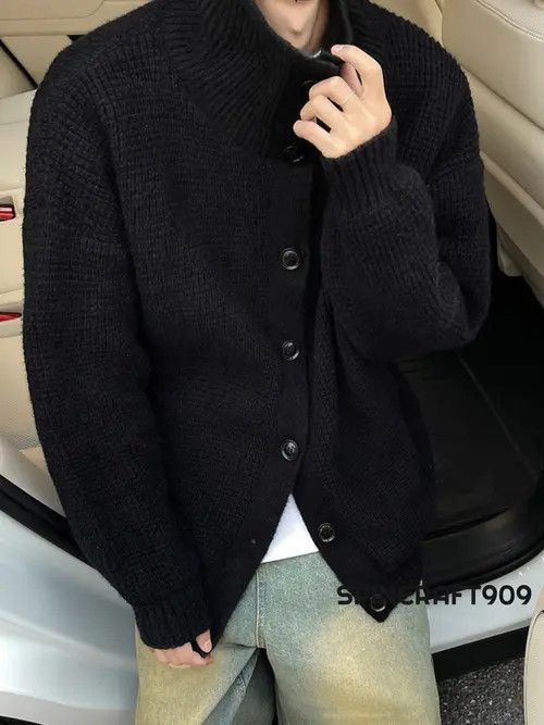VIBE Turtle Neck Button Cardigan Sweater Size US M / EU 48-50 / 2 - 3 Thumbnail