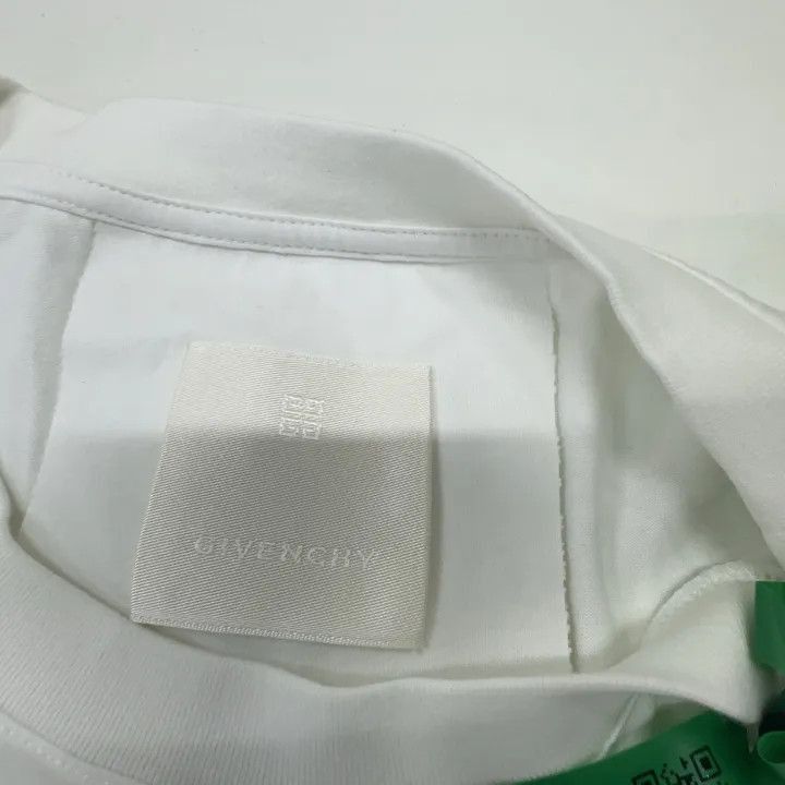 Givenchy Givenchy Givenchy FW22 White Logo TShirt for Men -2507 Size US XXL / EU 58 / 5 - 5 Thumbnail