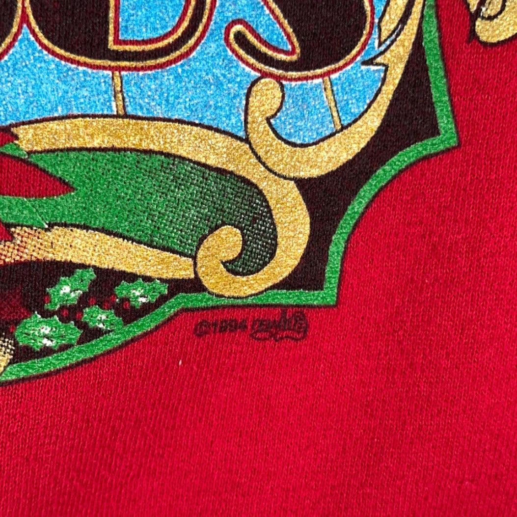 Lee VINTAGE Lee Red Christmas Sweatshirt Adult Large Cotton Blend Crew Neck 90s Size US L / EU 52-54 / 3 - 5 Thumbnail