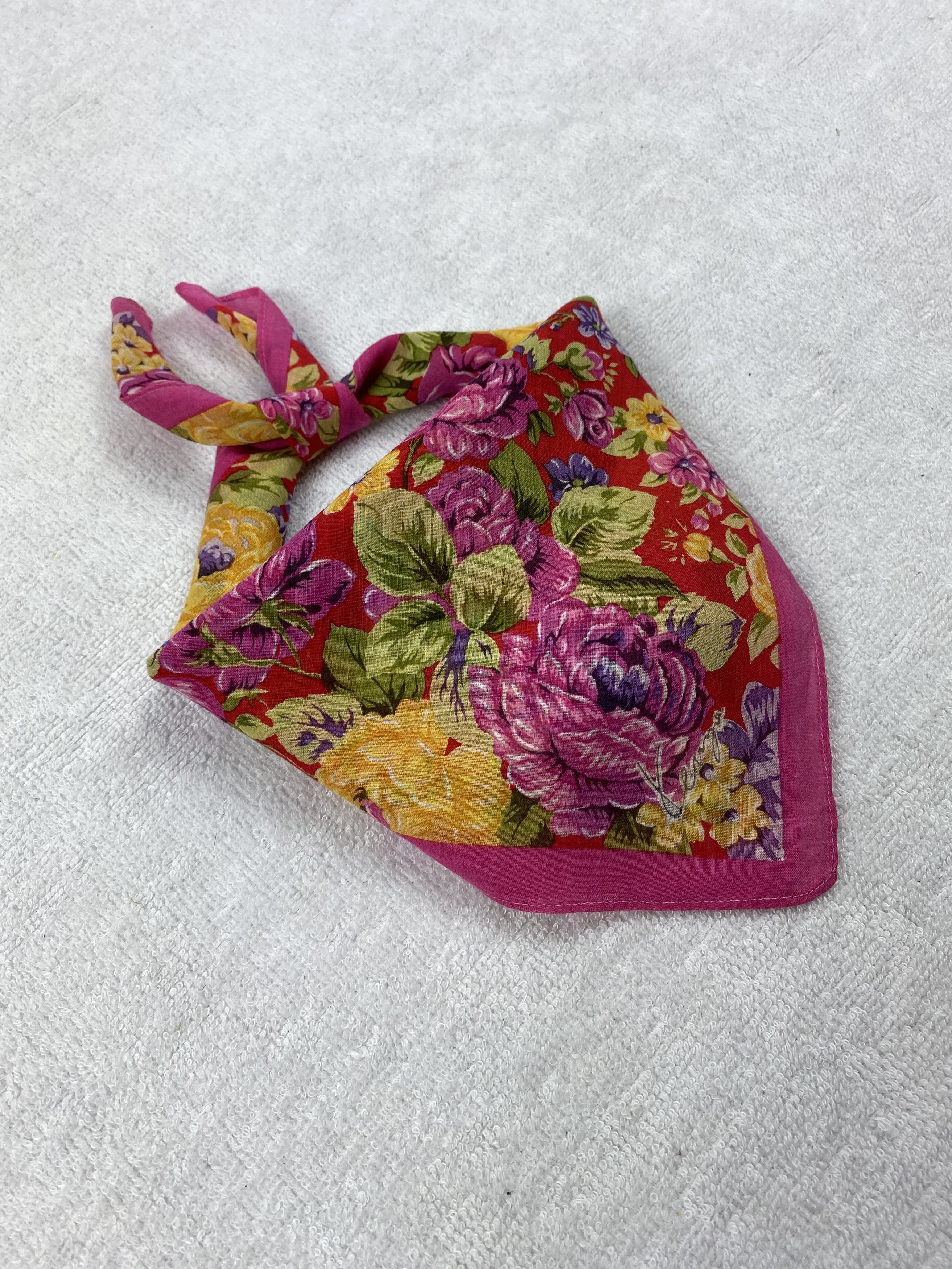 Kenzo Kenzo Floral Handkerchief / Bandana / Neckerchief Size ONE SIZE - 2 Thumbnail