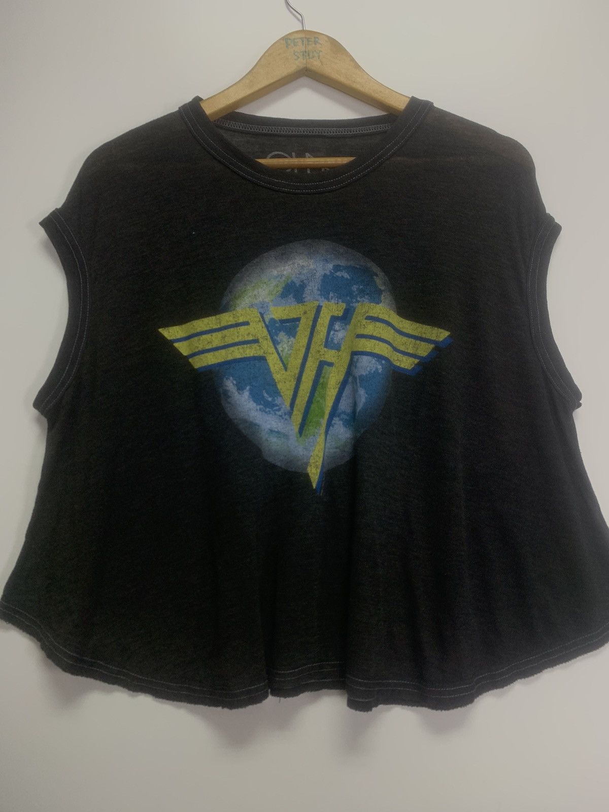 Band Tees × Vintage Vintage Van Hallen band women’s wear Size US M / EU 48-50 / 2 - 2 Thumbnail