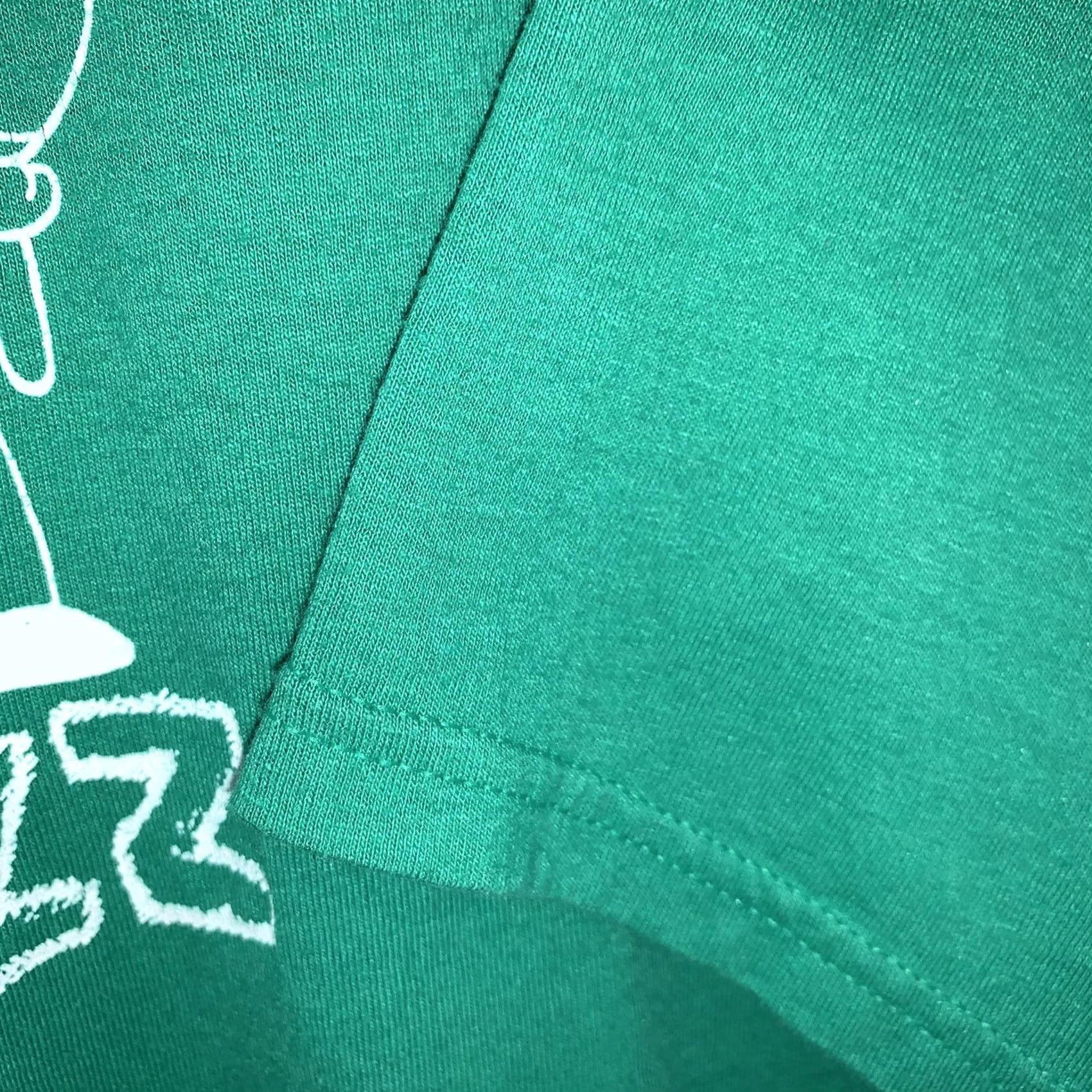 Hanes 2. It preserves the key details: "Green Shirt," "Double-Sided," "2XL. Size US XXL / EU 58 / 5 - 5 Thumbnail