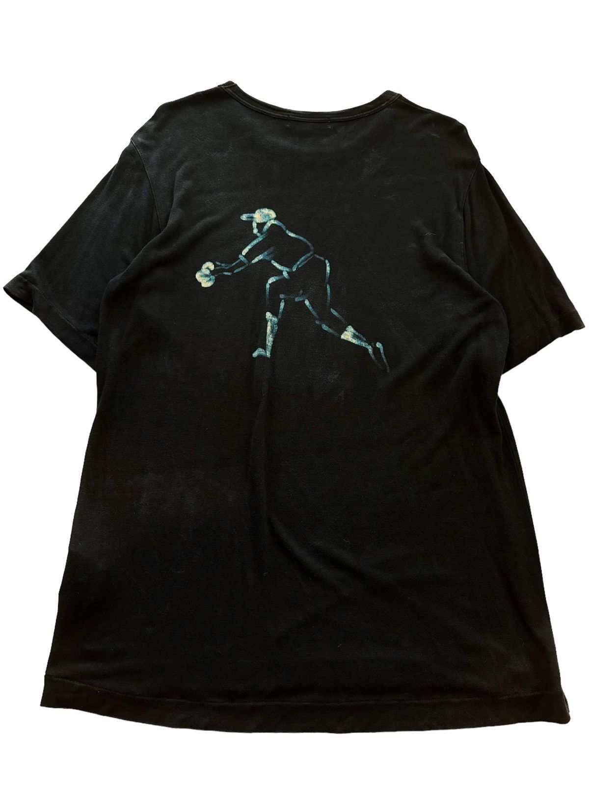Yohji Yamamoto Overdyed Baseball Rayon Dye Shirt Size US L / EU 52-54 / 3 - 3 Thumbnail