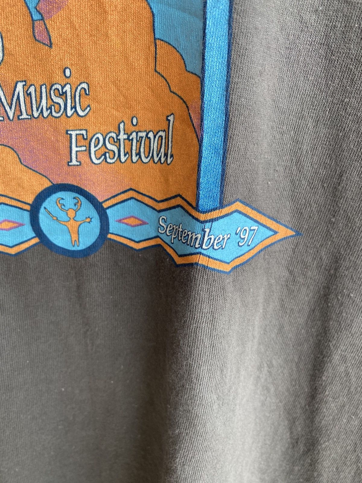 Vintage Vintage ONEITA T-Shirt | Music Festival 1997 Size US M / EU 48-50 / 2 - 4 Thumbnail