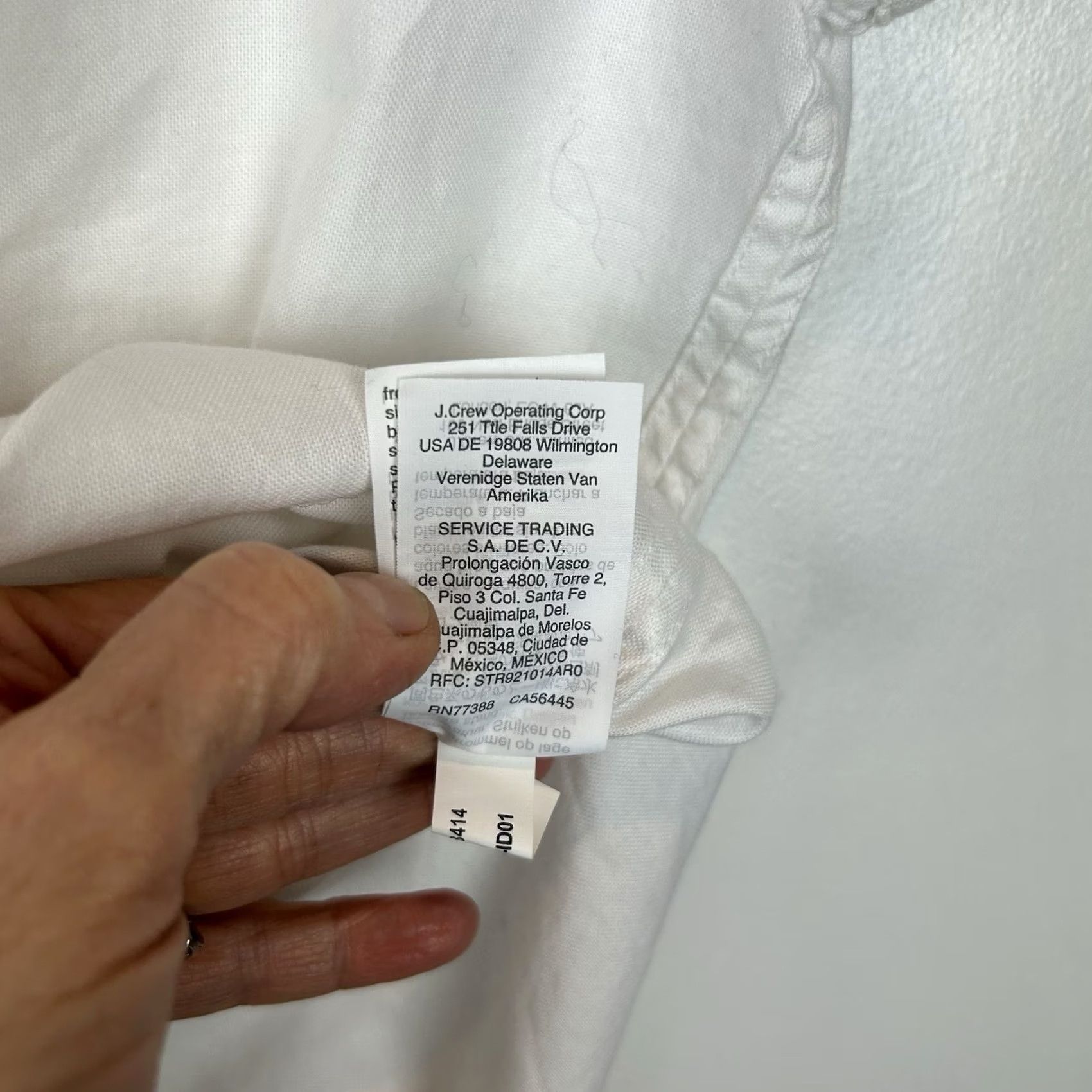Madewell Madewell Top Womens XXS White Short Sleeve Button Up Oversized Casual Camp Size XXS / US 00 / IT 34 - 8 Thumbnail