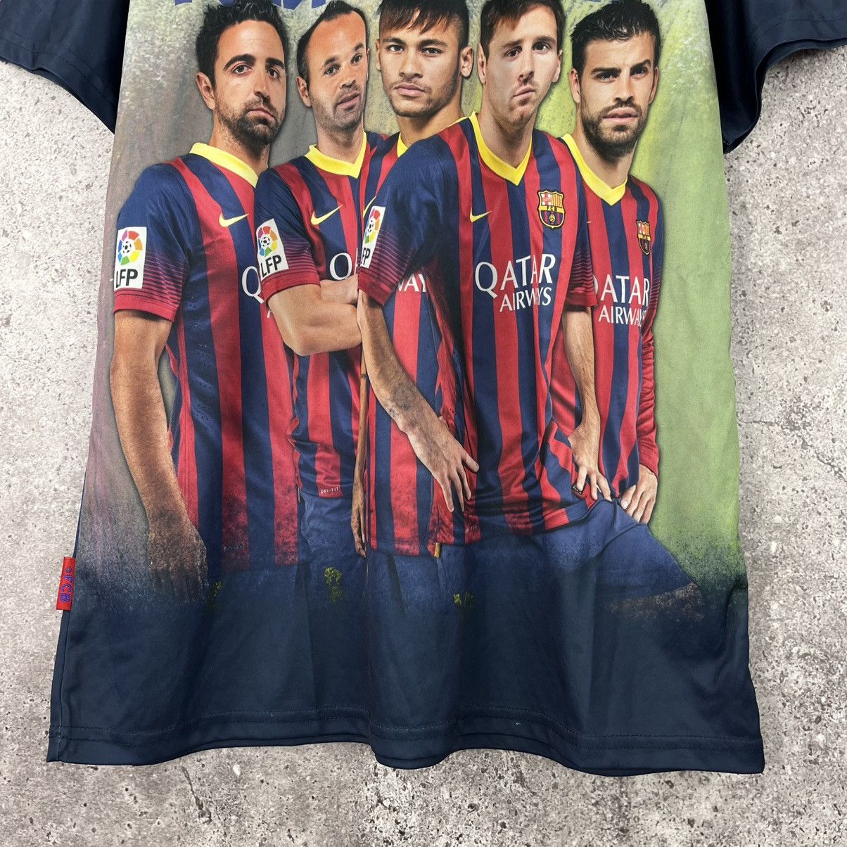 Other F.C. Barcelona Merch Soccer Jersey Full Print Logo Size L Size US L / EU 52-54 / 3 - 3 Thumbnail