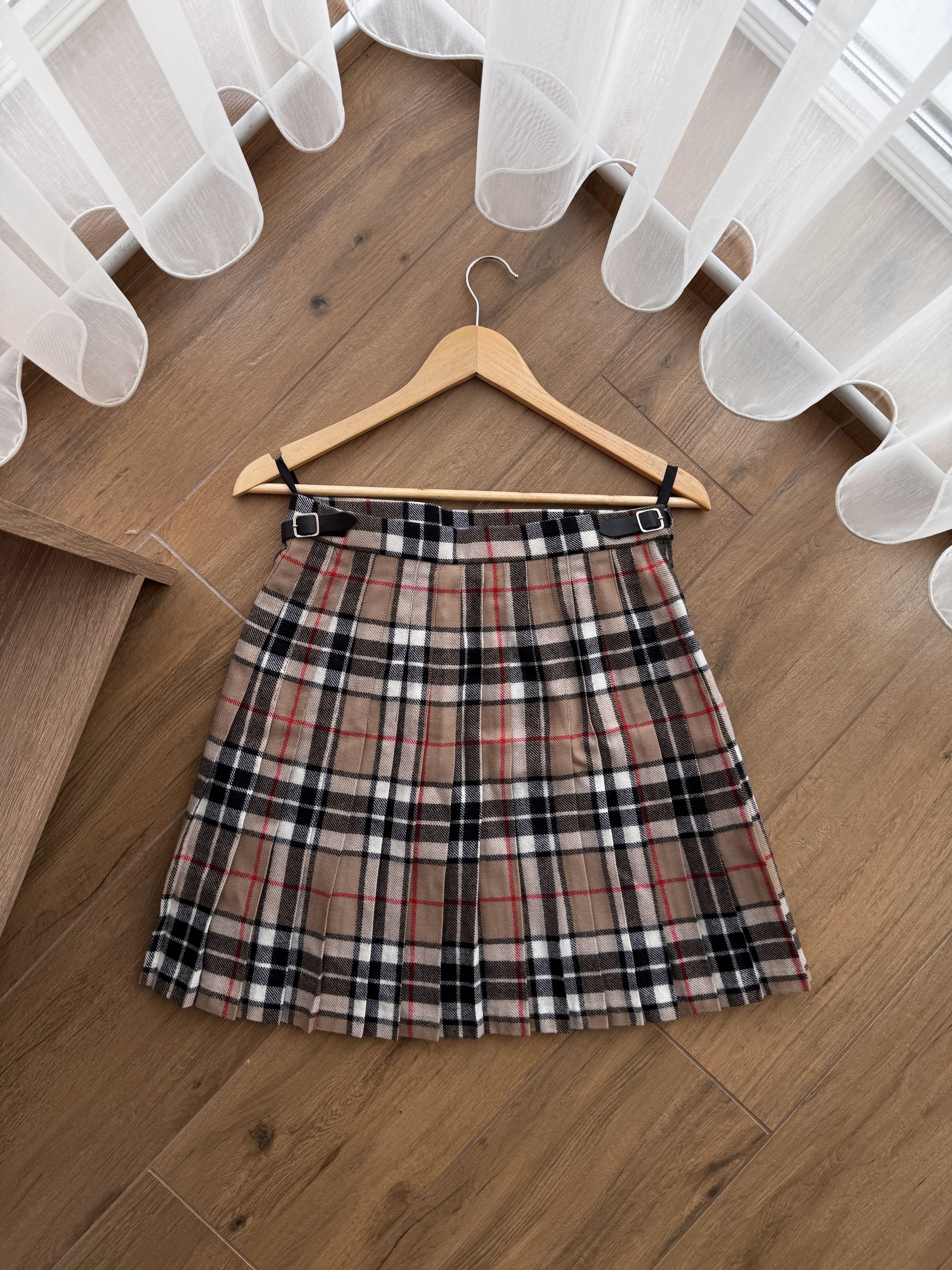 Harley of Scotland × Vintage Vintage Scottish Highland Home Industries Woven Tartan Kilt Size 30" / US 8 / IT 44 - 1 Thumbnail