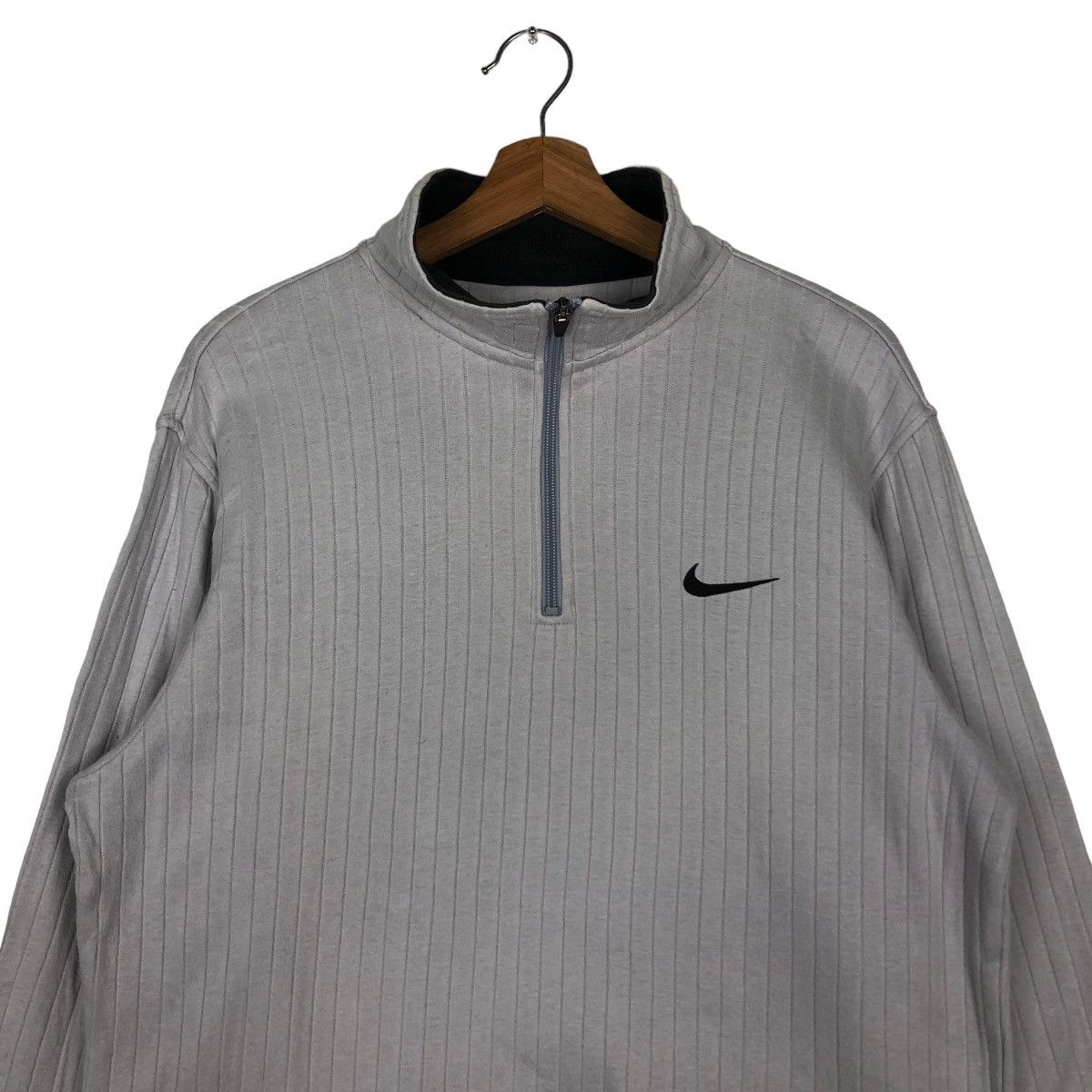 Nike 🔥Vintage Nike Sweatshirt Anorak Pull Over Streetwear Size US L / EU 52-54 / 3 - 3 Thumbnail