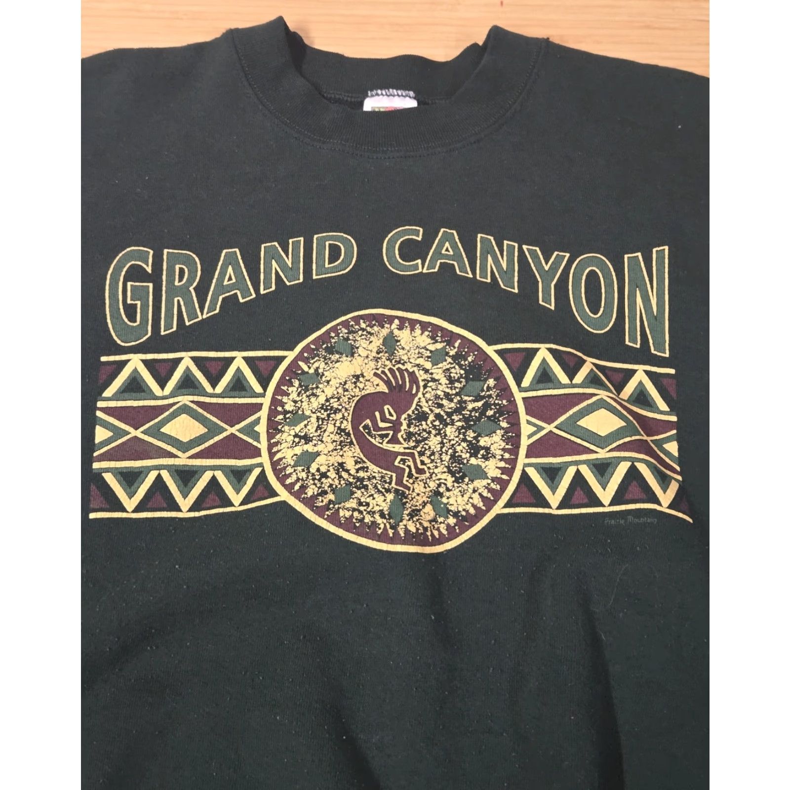 Fruit Of The Loom VINTAGE Grand Canyon Sweatshirt Mens XL Green Crewneck Pullover 90s Fruit Loom Size US XL / EU 56 / 4 - 5 Thumbnail