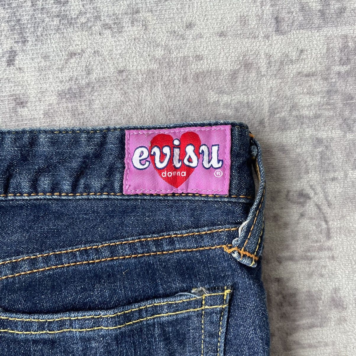 Evisu Vintage Evisu Donna Punk Flare Denim Size 27" / US 4 / IT 40 - 5 Thumbnail
