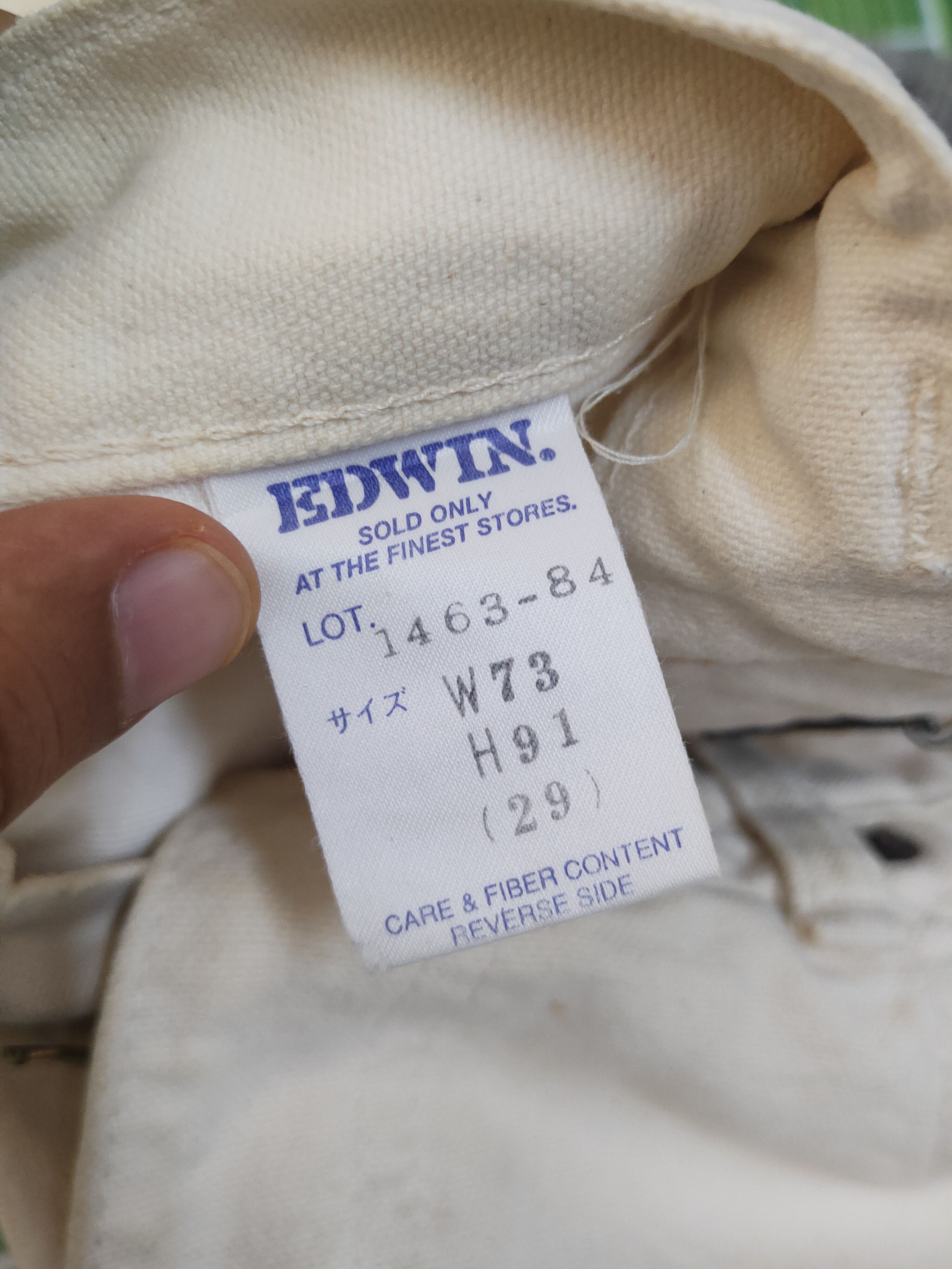 Edwin Edwin Cream Multipocket Casual Pants #W1321 Size US 28 / EU 44 - 15 Thumbnail