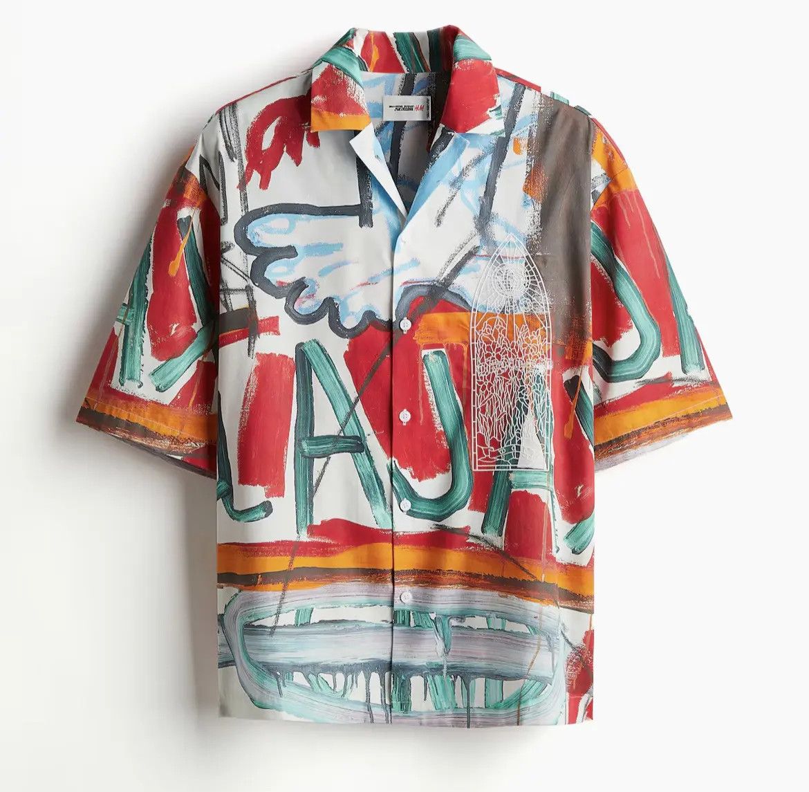 Who Decides War Who Decides War Resort Button Shirt Basquiat & Téla D'Amore Size US L / EU 52-54 / 3 - 1 Preview