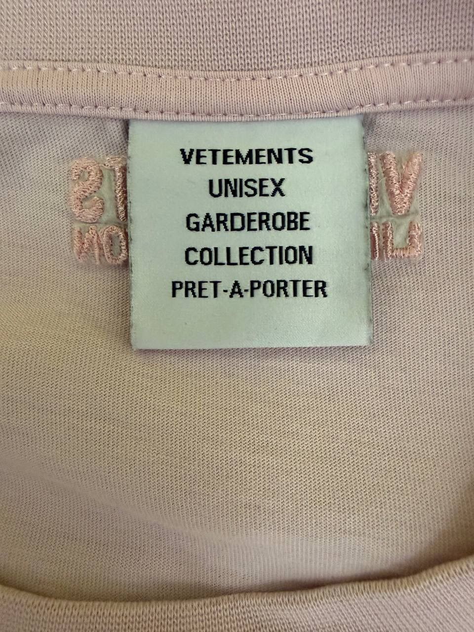 Vetements T-Shirt Vetements Size US XL / EU 56 / 4 - 3 Thumbnail