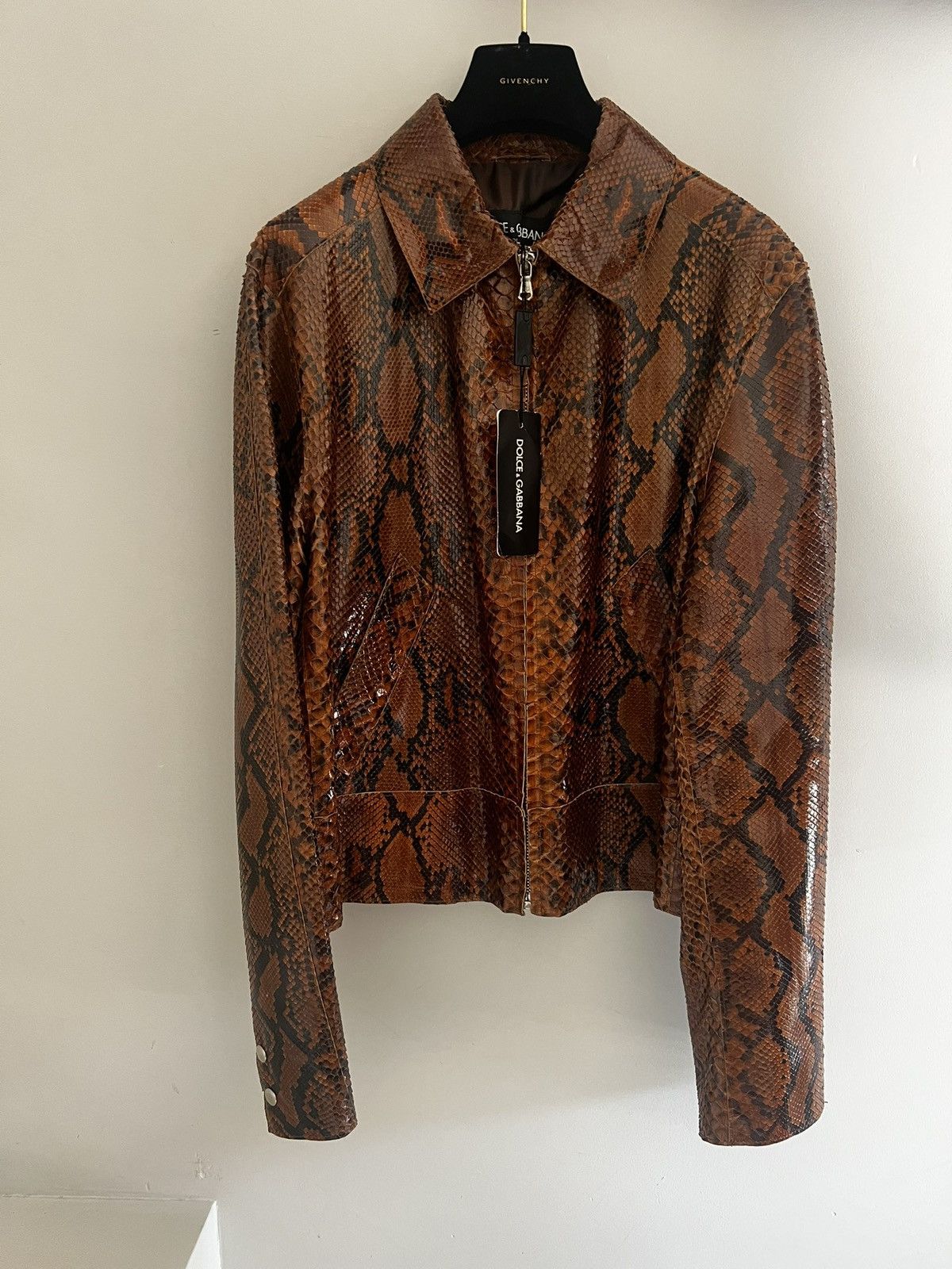 Dolce & Gabbana Dolce e Gabbana Python Jacket Size US M / EU 48-50 / 2 - 1 Thumbnail