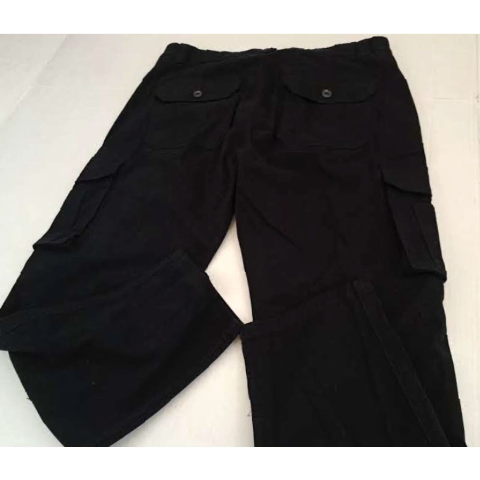 Vintage VINTAGE West Ace Cargo Pants Black 36 Mens Regular Cargo Police 29in Inseam 36in Waist Size US 36 / EU 52 - 6 Thumbnail
