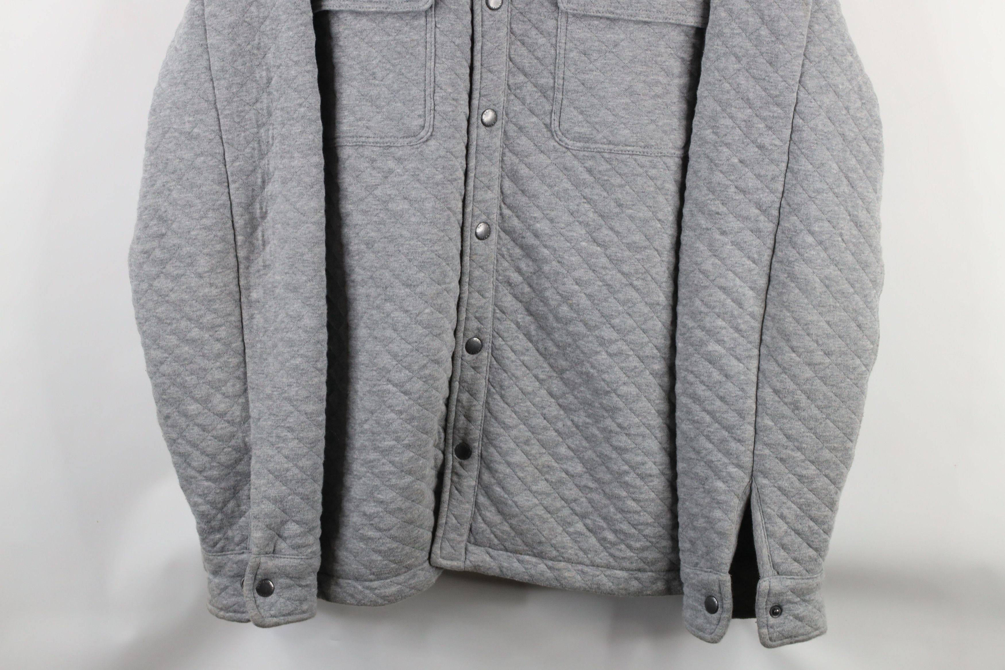 Banana Republic × Vintage Banana Republic Button Shirt Jacket Jac Shirt Heather Gray Size US XL / EU 56 / 4 - 3 Thumbnail