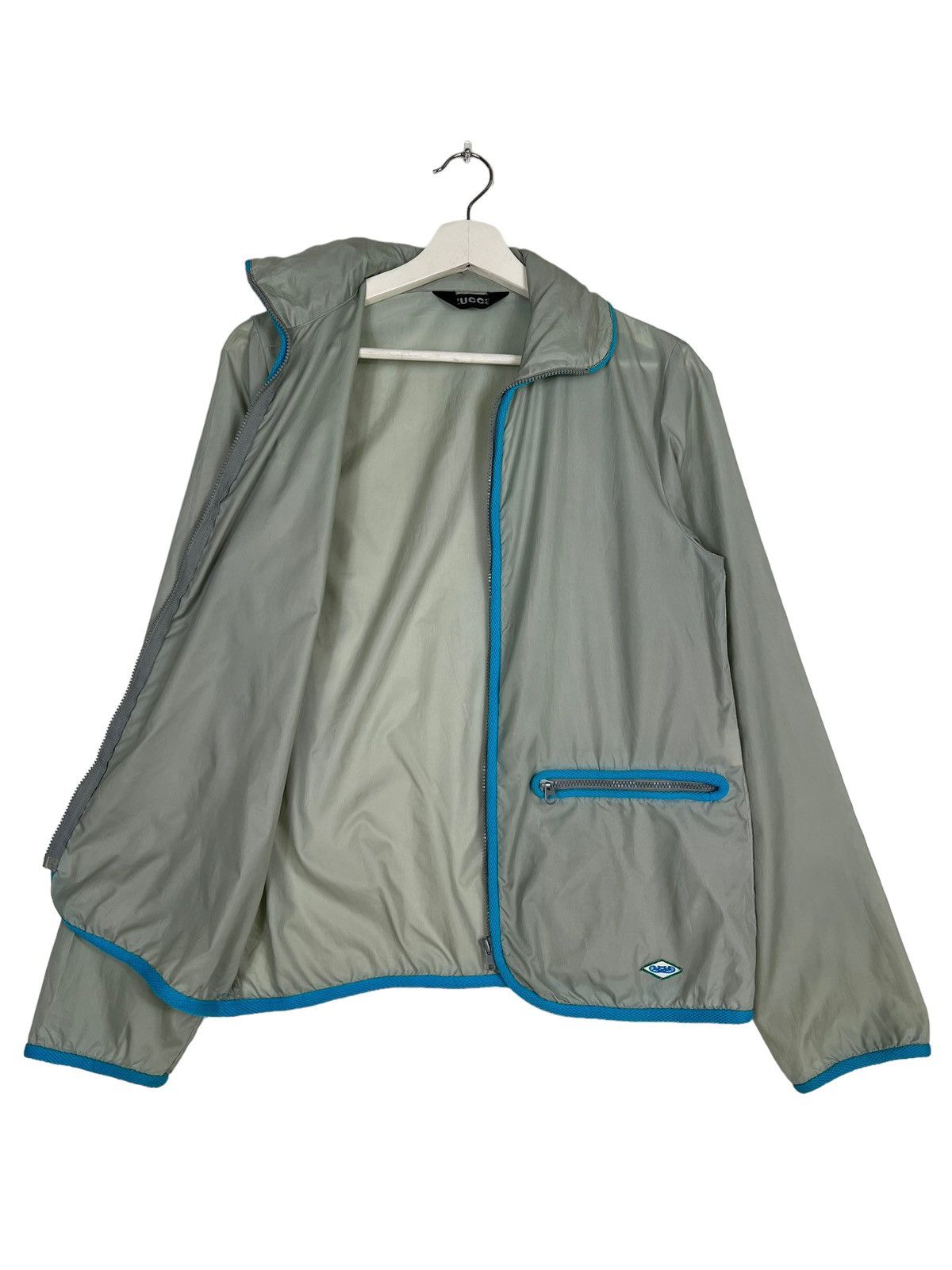 CABANE de ZUCCa × Issey Miyake × Zucca 🔥 ZUCCA WINDBREAKER ZIPPER JACKET MADE IN JAPAN Size US S / EU 44-46 / 1 - 9 Thumbnail