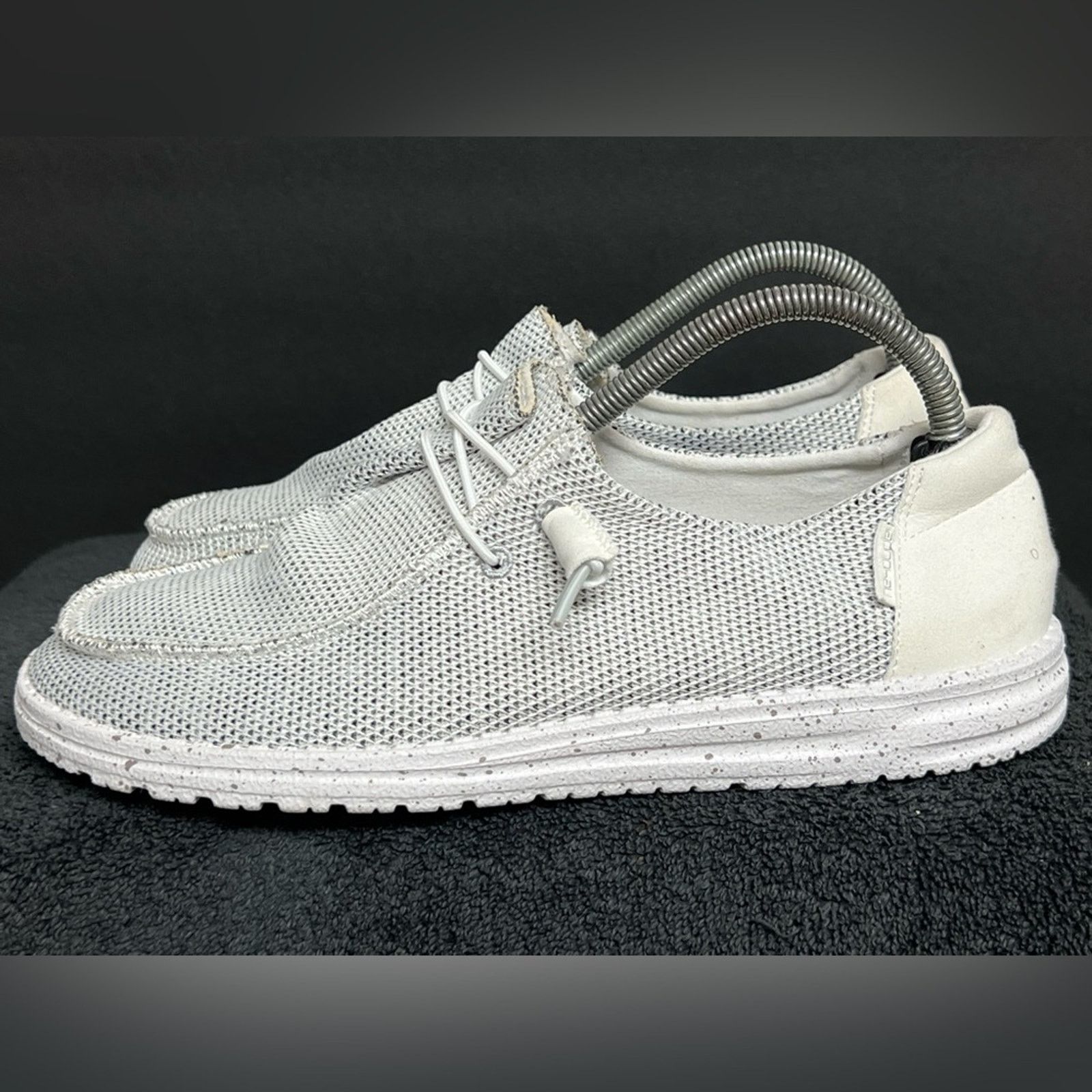Other Original Hey Dude Women's Wendy Loafer Sox Stone White 10 Size US 10 / IT 40 - 1 Thumbnail