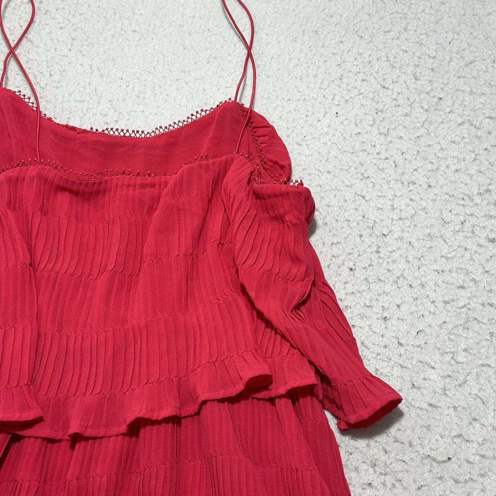 Anthropologie Moon River Anthropologie Small Hot Pink Mini Dress Size S / US 4 / IT 40 - 15 Thumbnail