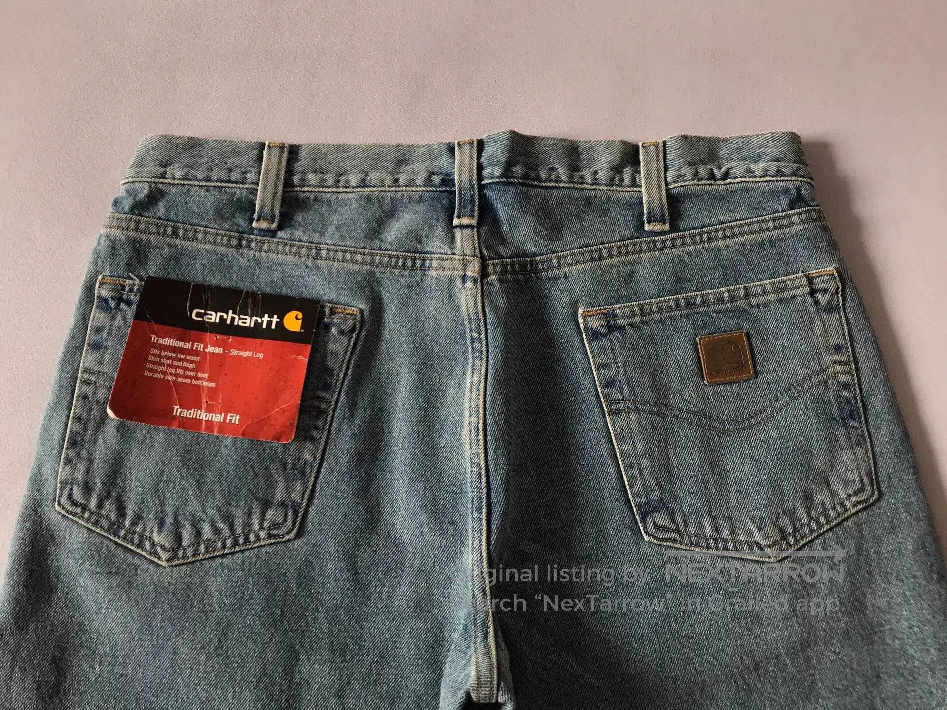 Carhartt Carhartt B480 Washed Jeans W36L30. Size US 36 / EU 52 - 5 Thumbnail