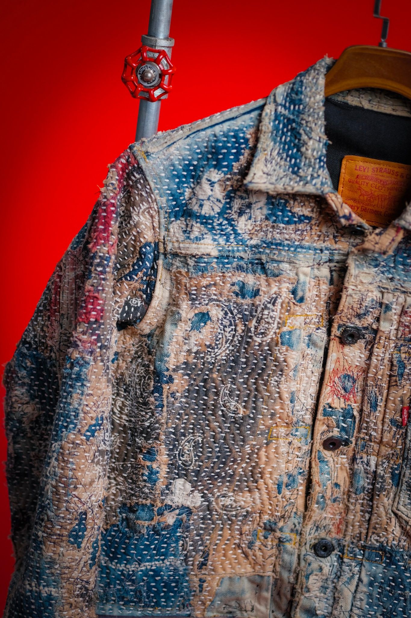 Other Levis Vintage X Boro Sashiko Rugged Co Limited Edition Size US S / EU 44-46 / 1 - 7 Thumbnail