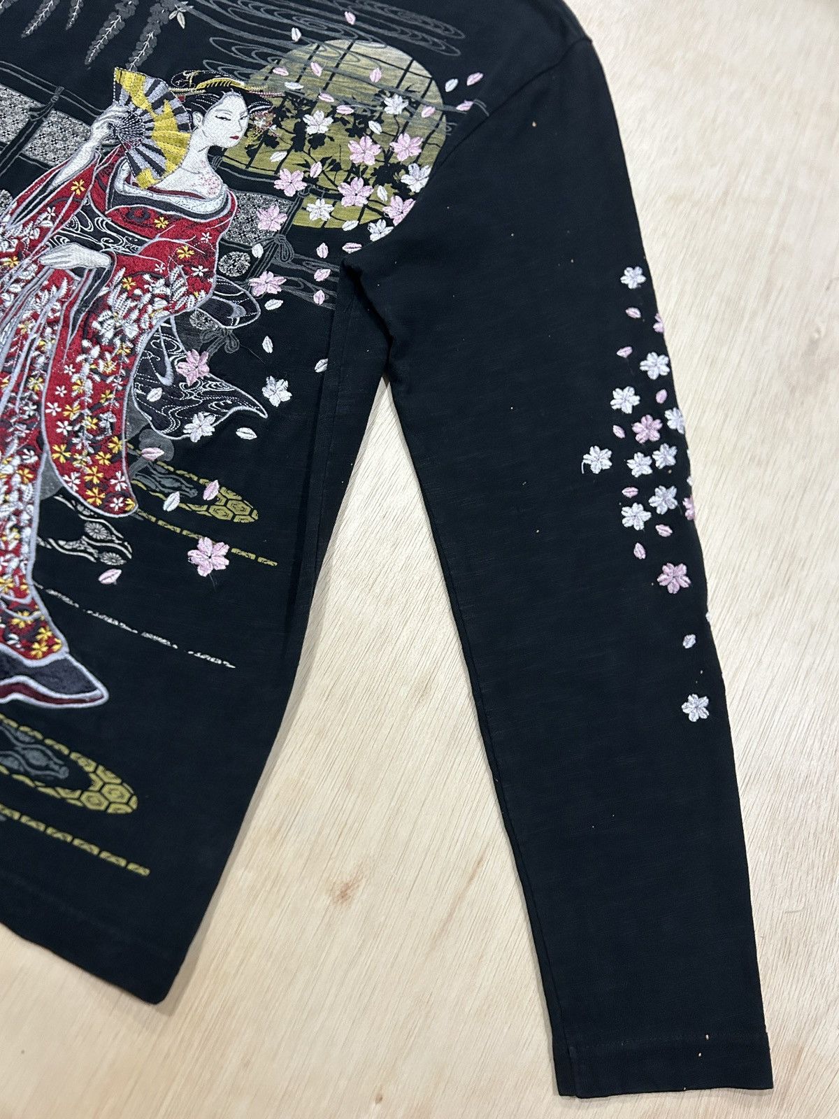 Japanese Brand Vintage The Japanese Tradition Karakuri ‘Geisha’ Tee Size US M / EU 48-50 / 2 - 16 Thumbnail
