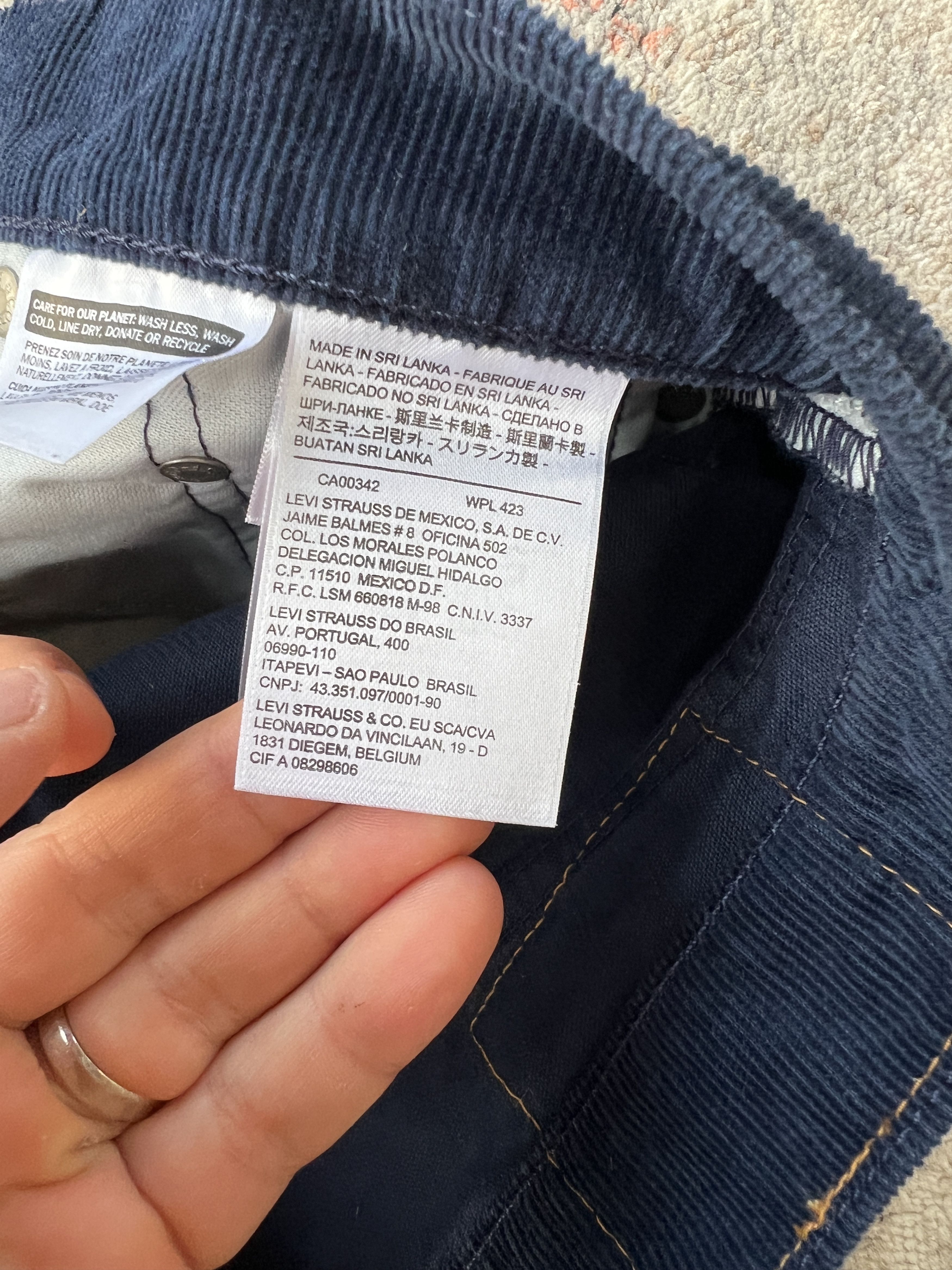Levi's Levi's 751 Velvet Pants Size US 32 / EU 48 - 5 Thumbnail