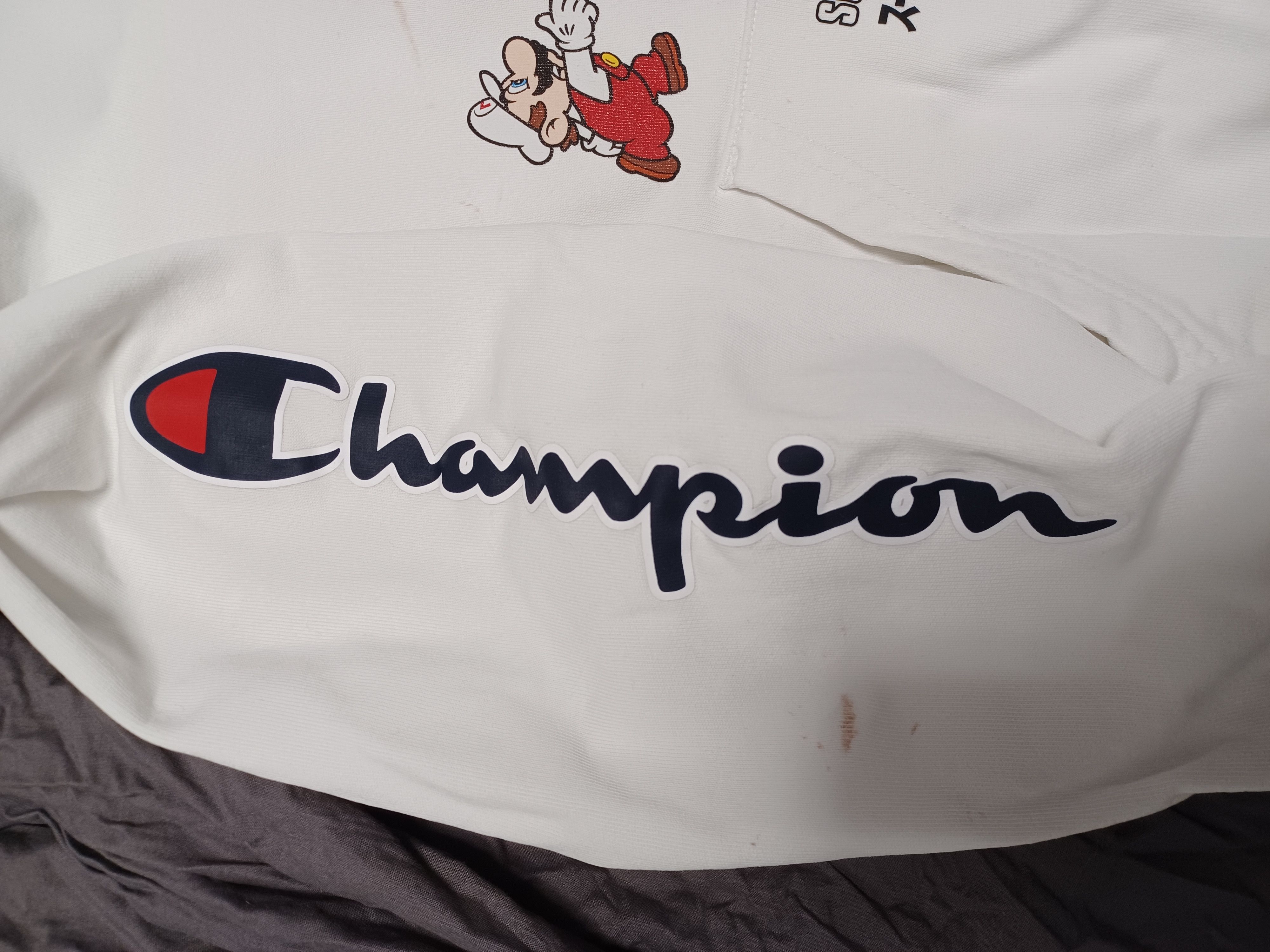 Champion Champion x Supermario faded blemished hoodie Size US M / EU 48-50 / 2 - 3 Thumbnail