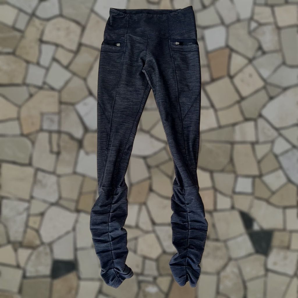 Lululemon Lululemon Insight Pant Leggings Black Deep Coal Slub Denim Size 4 Size 27" / US 4 / IT 40 - 1 Thumbnail