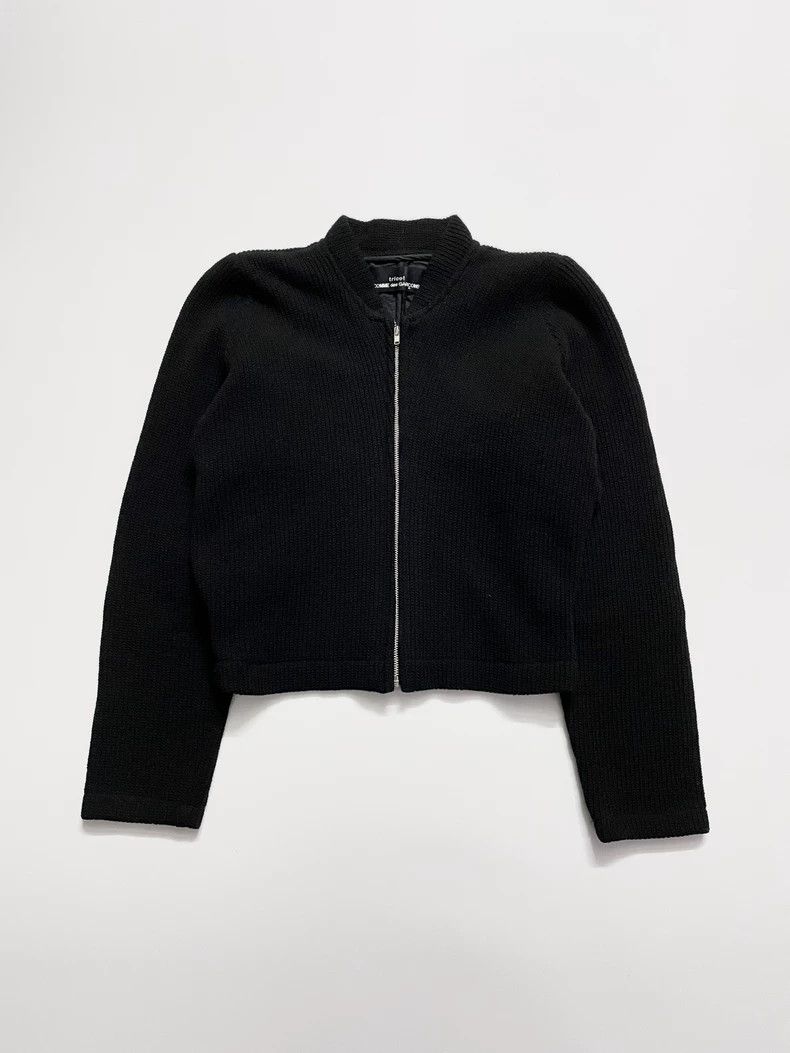 Comme des Garcons Comme des Garcons Short wool zipper shirt Size M / US 6-8 / IT 42-44 - 1 Thumbnail