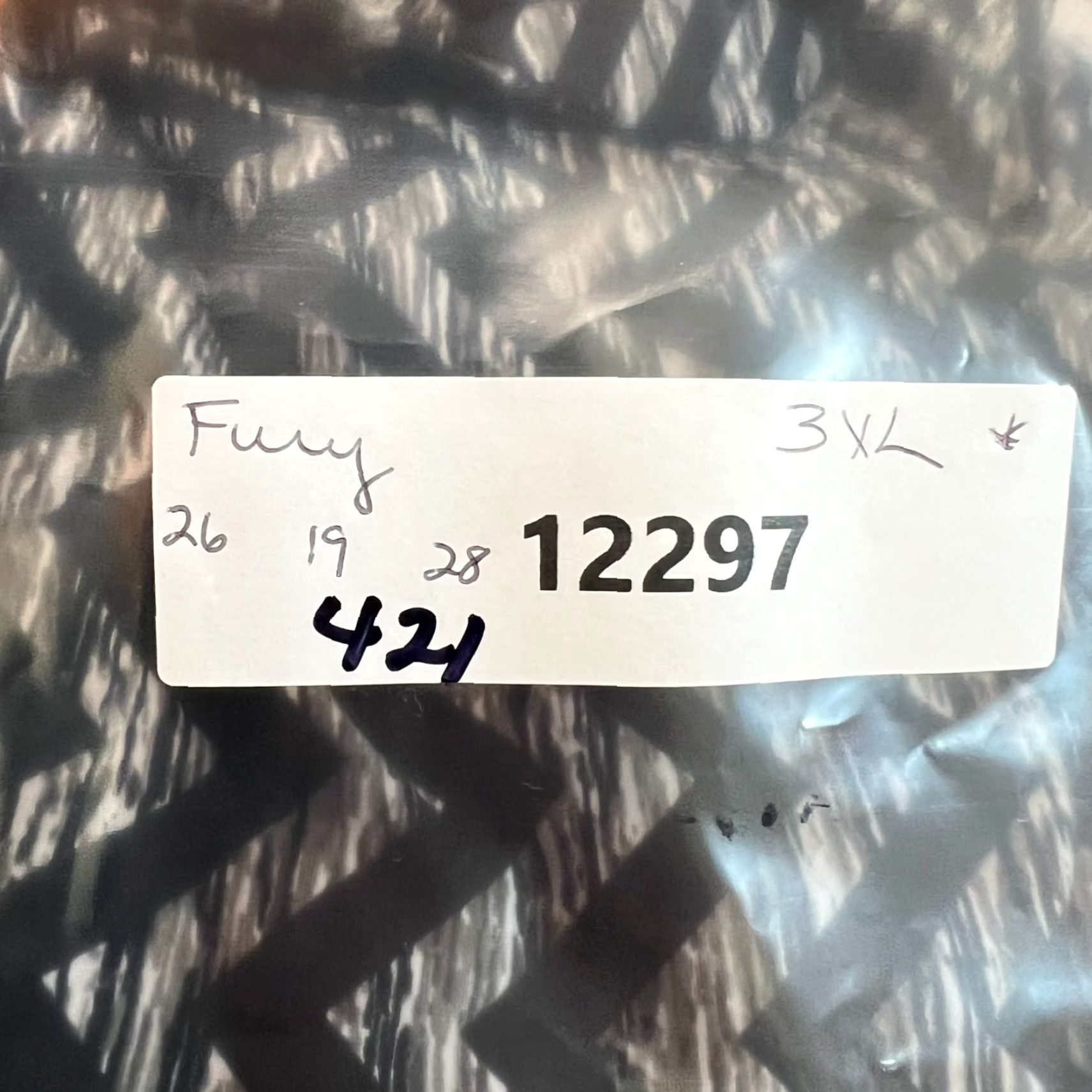Vintage Fury Top Geometric Print Womens 3XL Black/Gray Size XXL / US 16-18 / IT 52-54 - 8 Thumbnail