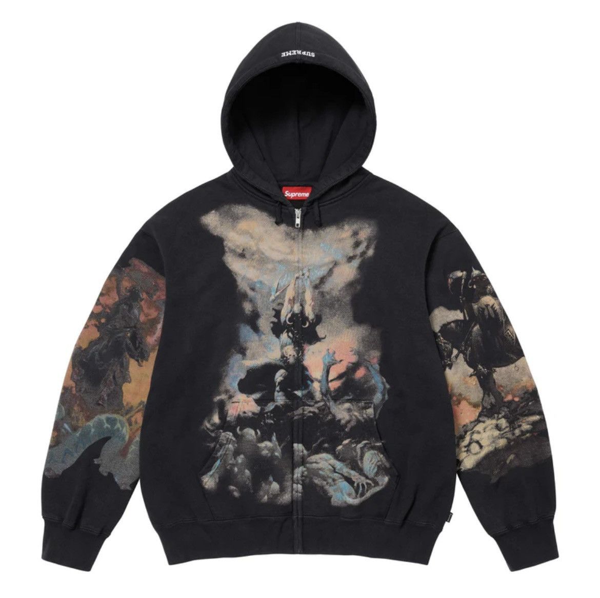 Supreme Supreme “Amanos o Odianos” BLUE Hoodie - RARE | Grailed