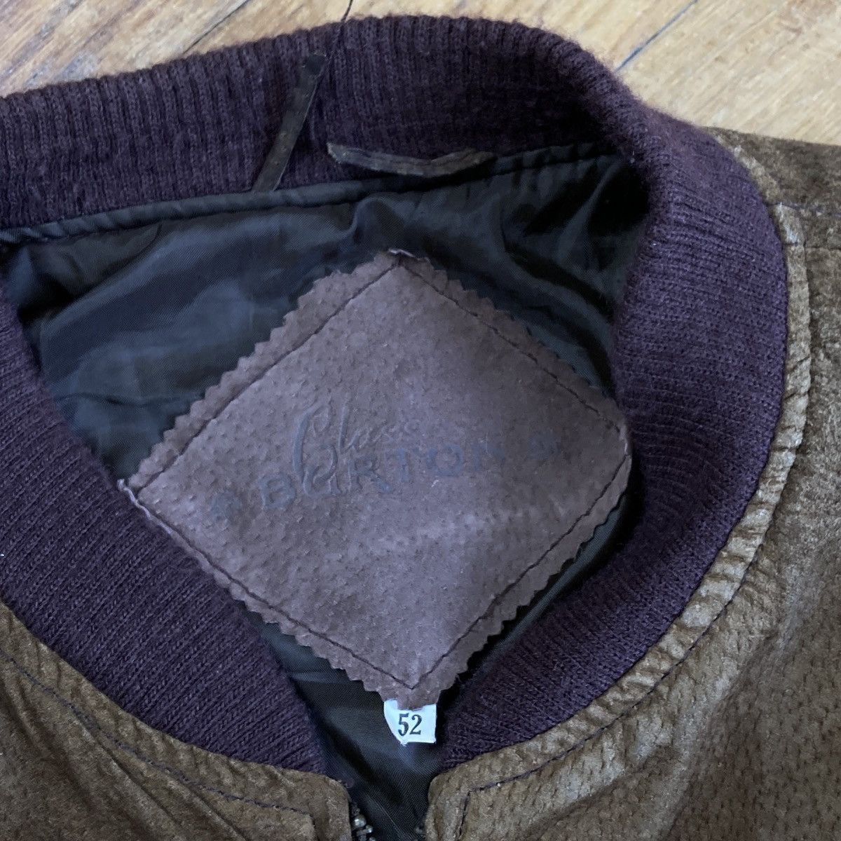 Burton × Vintage Burton leather vintage bomber Size US XL / EU 56 / 4 - 5 Thumbnail